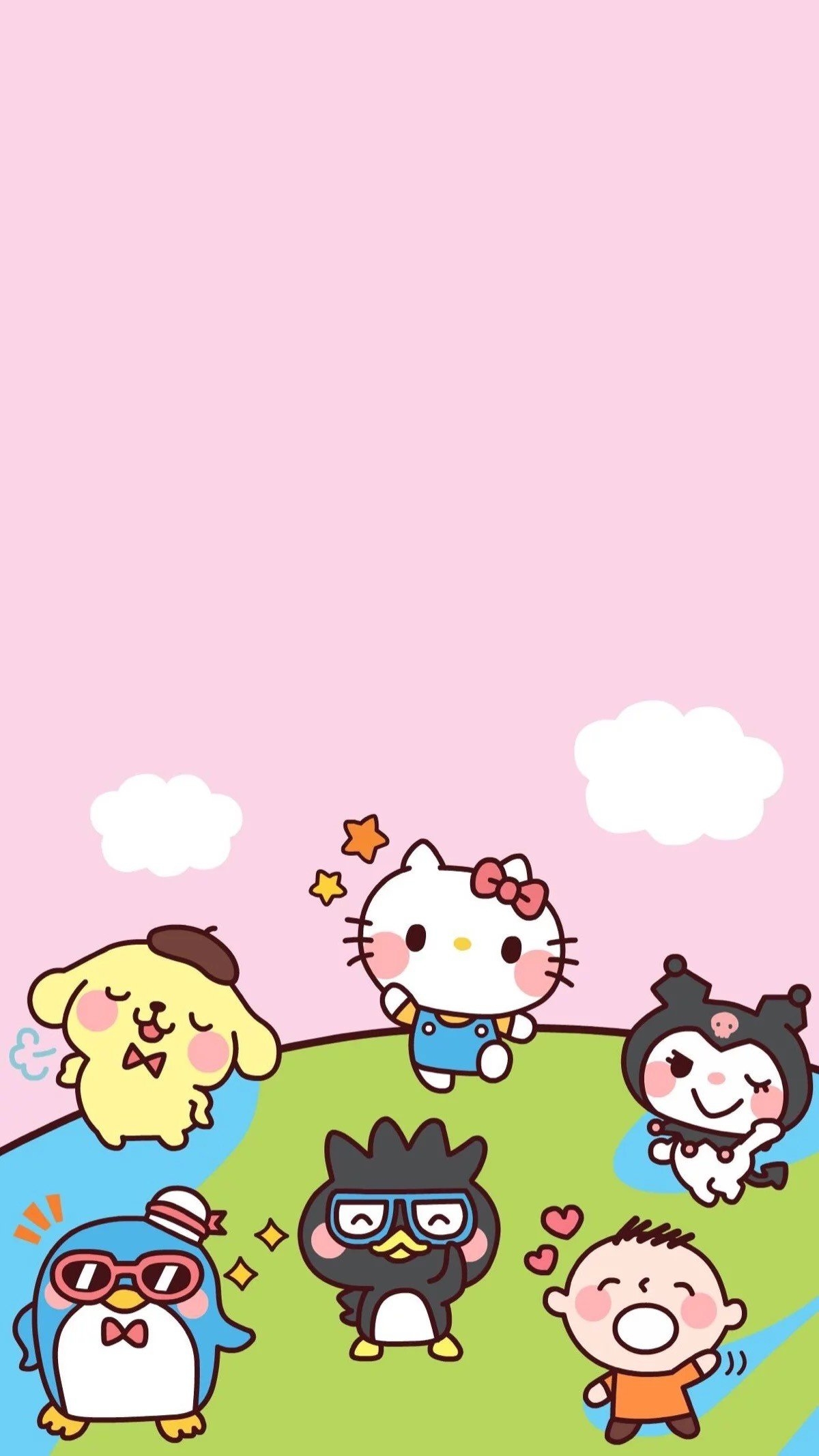 1200x2140 Sanrio Wallpaper, iPhone Wallpaper, Hello Kitty, Twins, Wallpaper Phone HD Wallpaper, Phone