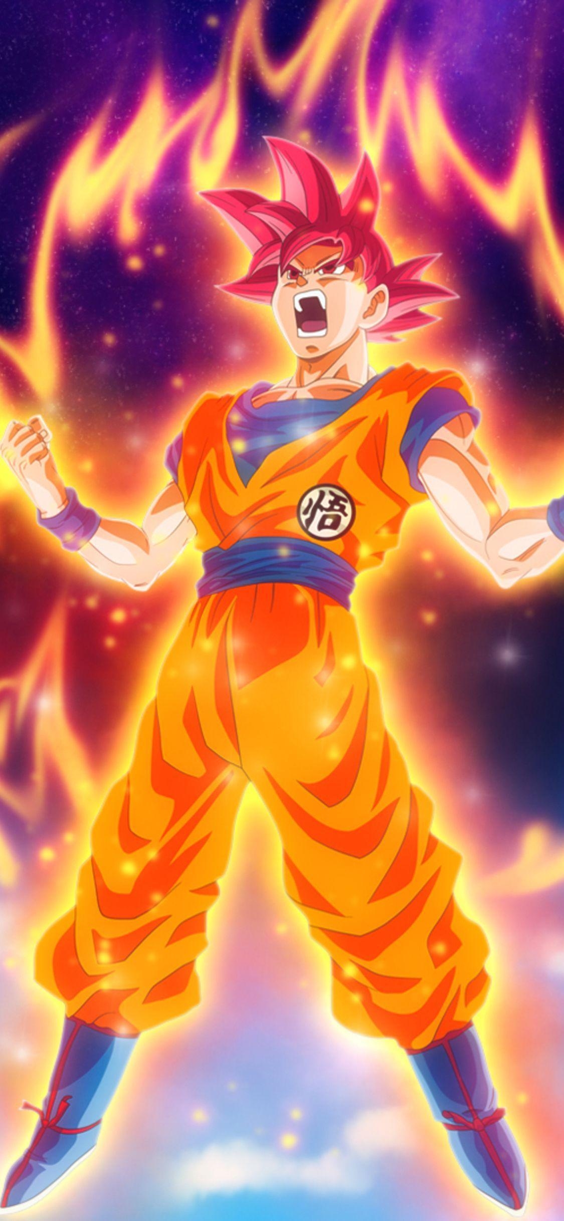 1130x2440 Dragon Ball Z Goku iPhone XS, iPhone iPhone X HD 4k, Phone