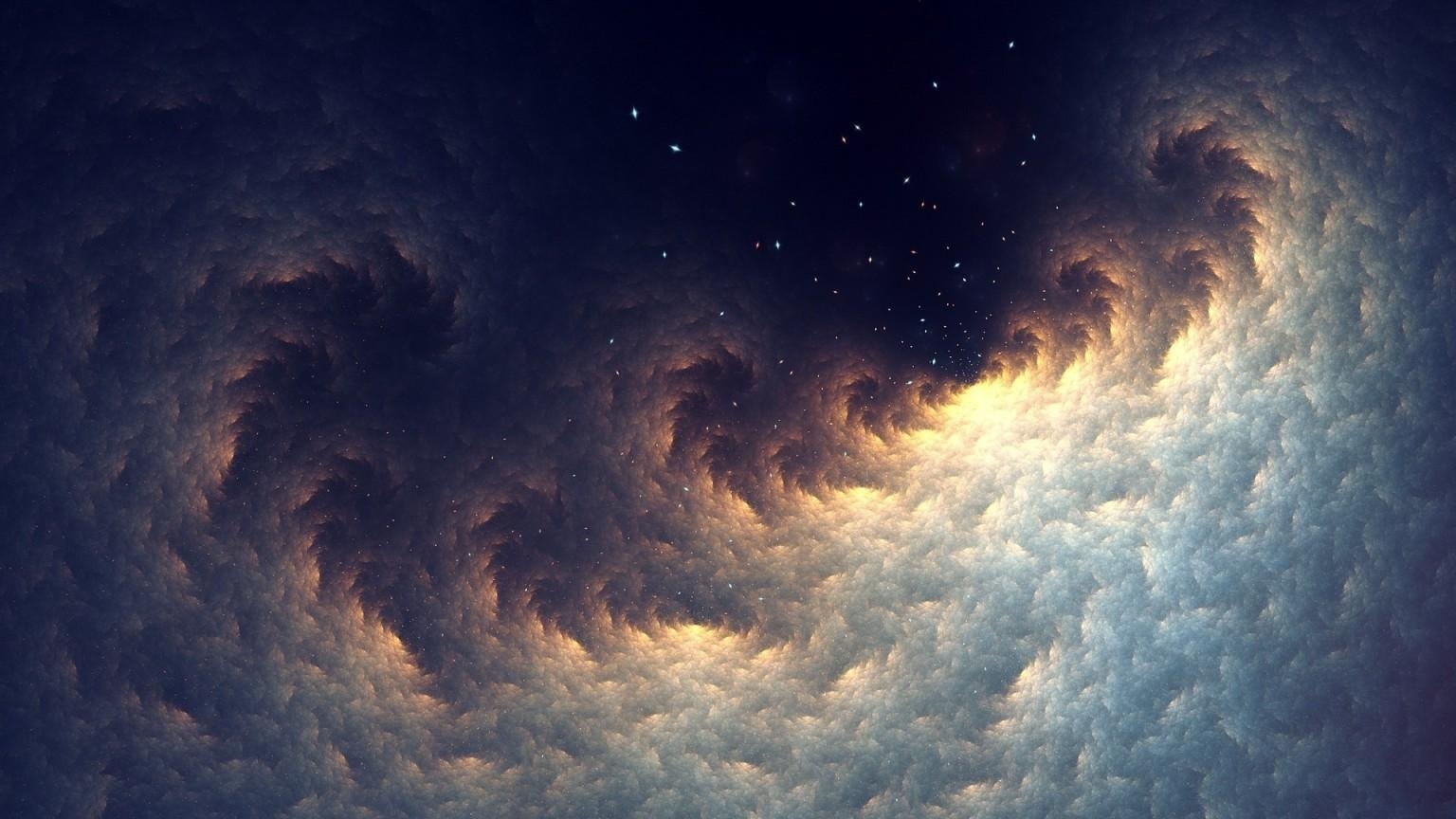 1540x870 Download  Space, Stars, Nebula Wallpaper, Desktop