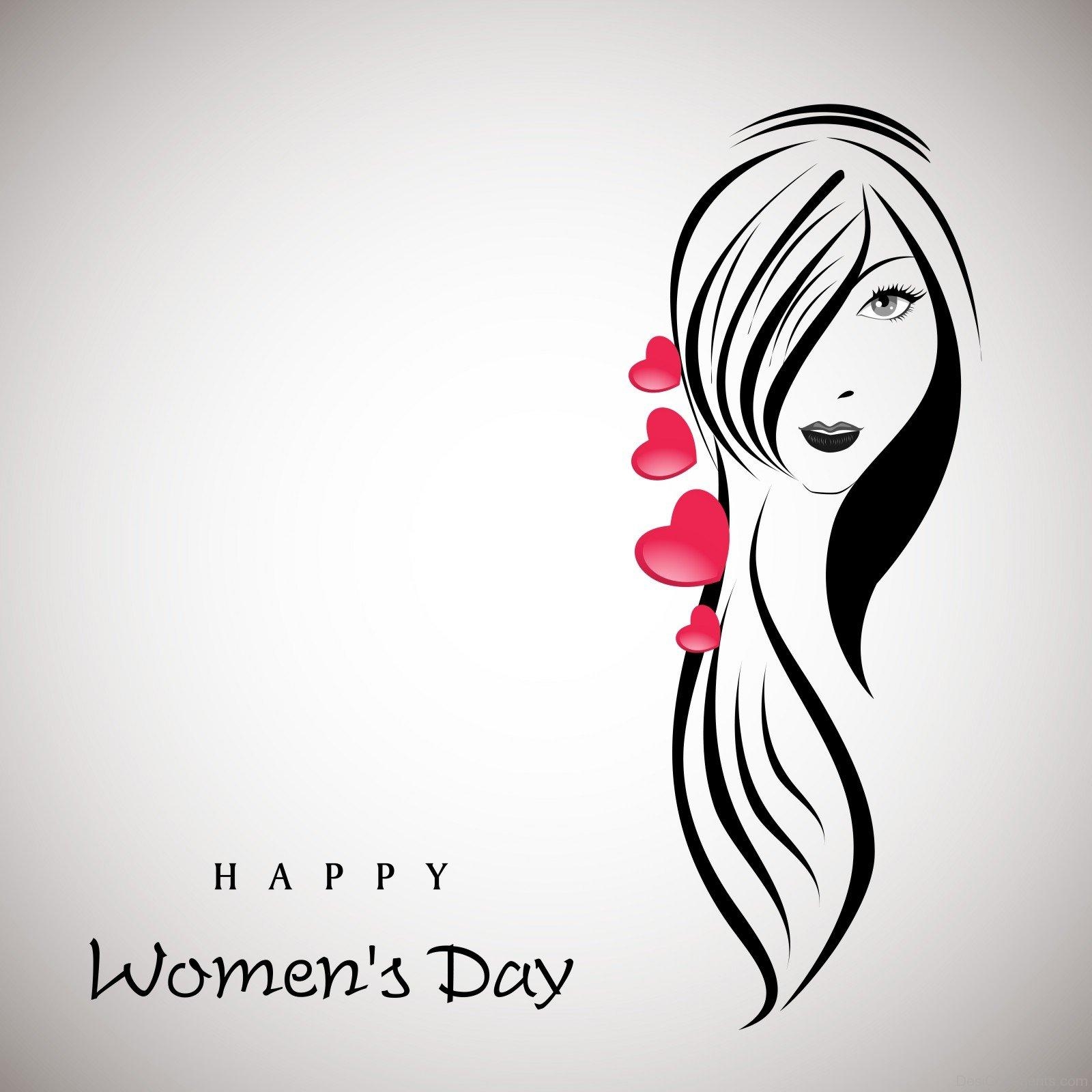 1600x1600 Happy Women's Day Wallpaper, Phone