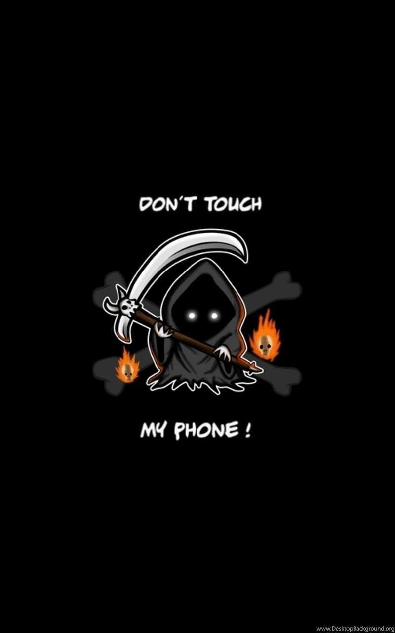 800x1280 Dont Touch My Phone Wallpaper APK Download Free Personalization, Phone