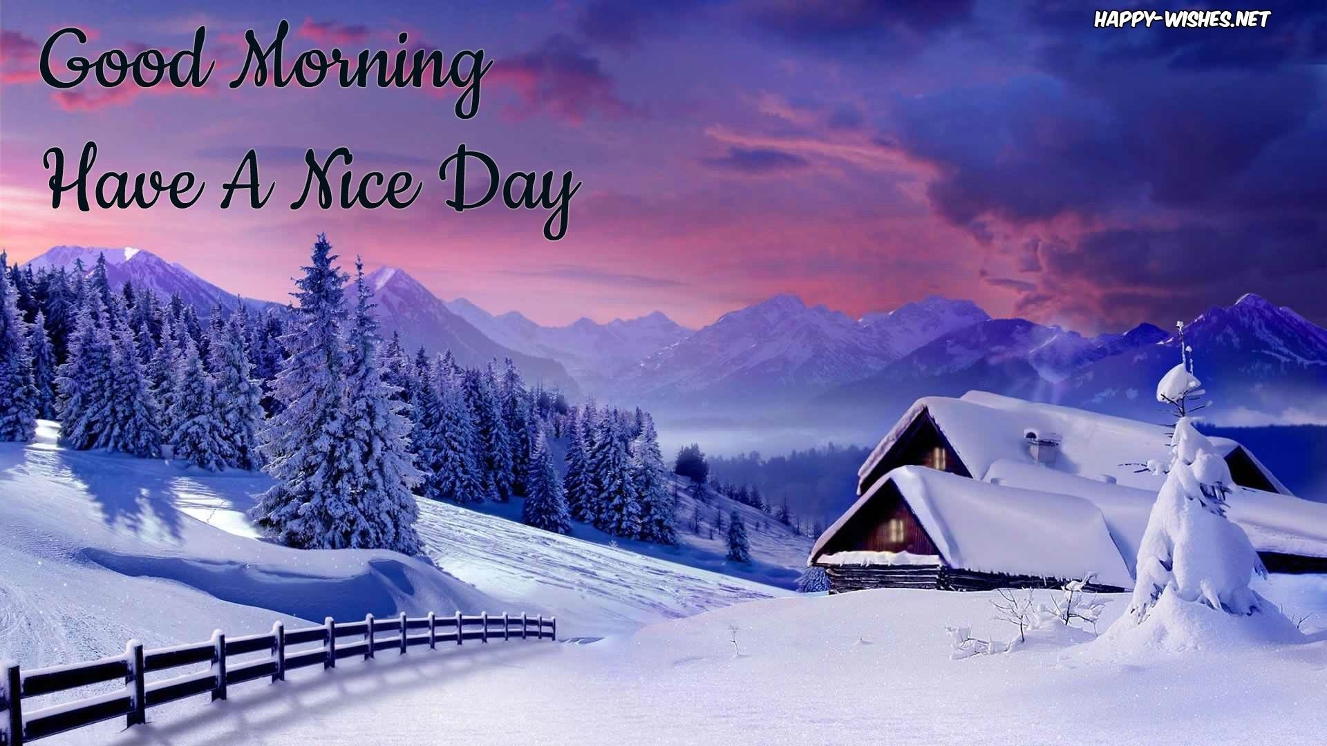 1920x1080 Good Morning Nature Image. Winter Landscape, Winter Scenery, Winter Picture, Desktop