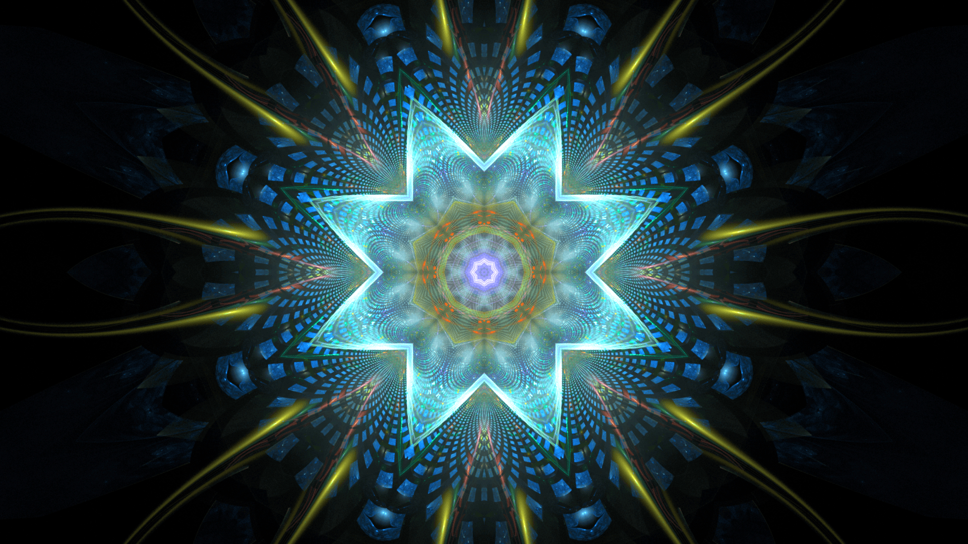 1920x1080 Kaleidoscope HD Wallpaper, Desktop