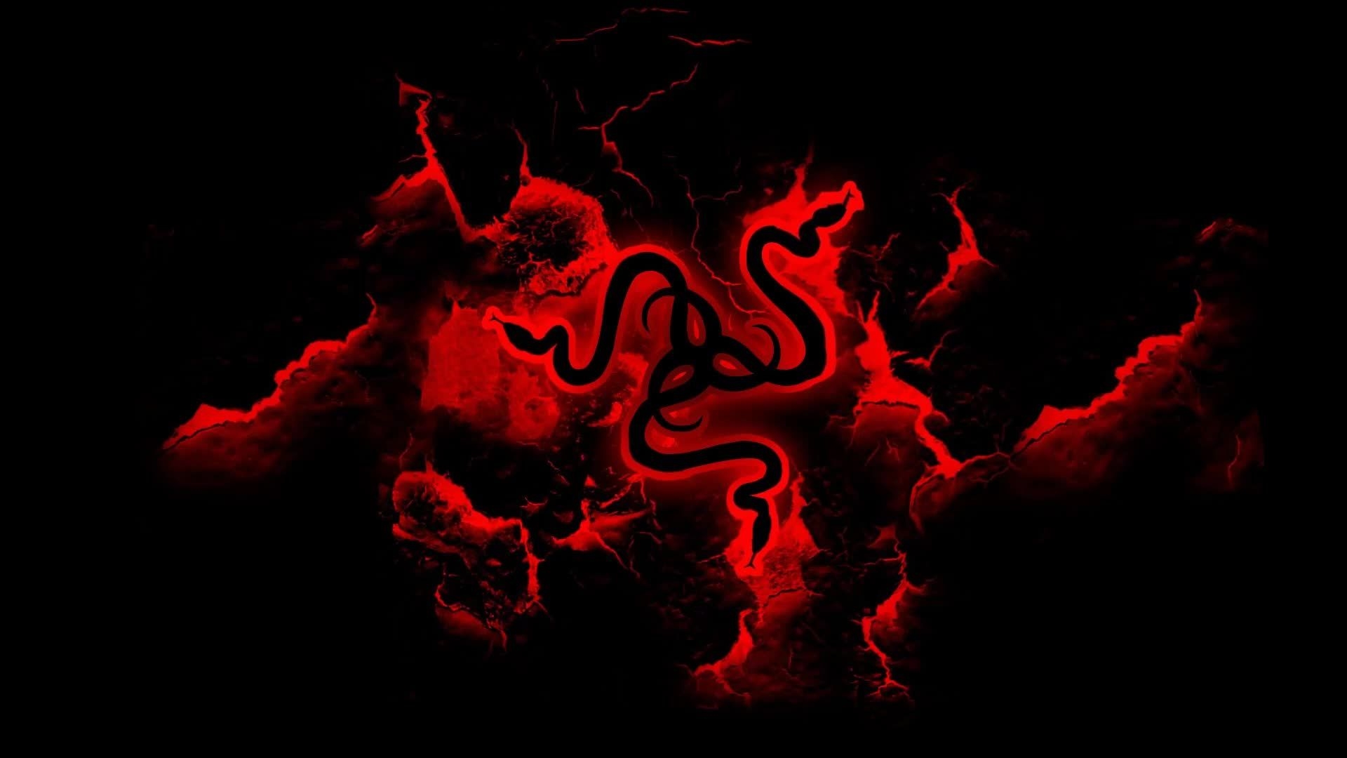 1920x1080 Razer Gaming Abstract Red Live Wallpaper, Desktop