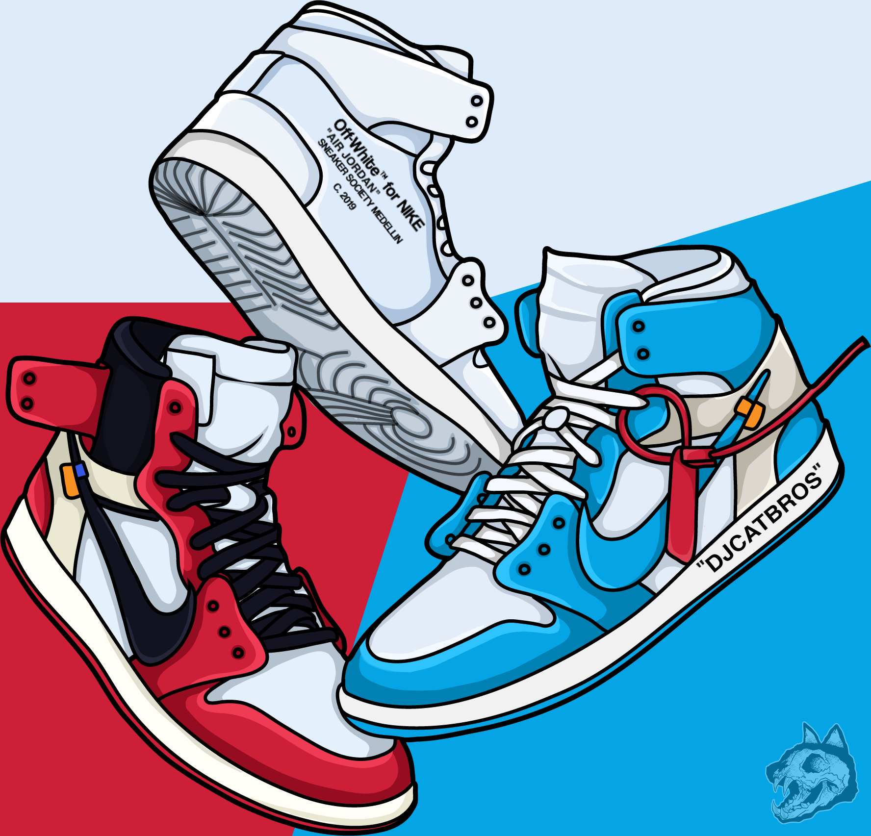 1780x1710 Off White Jordan 1 Clip Art, Desktop