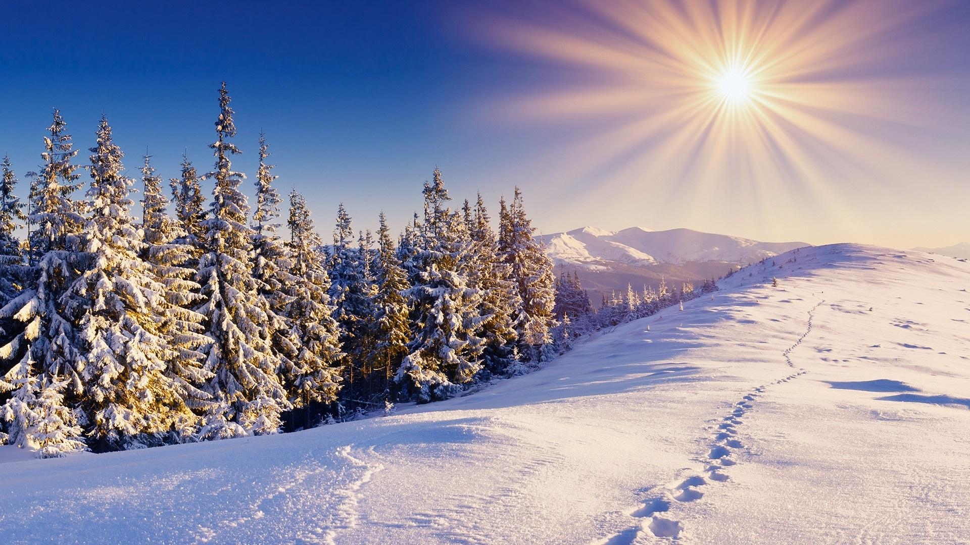 1920x1080 Winter Sun Wallpaper, Desktop