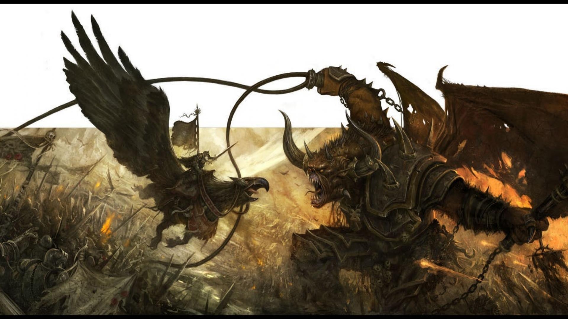 1920x1080 Invasion warhammer fantasy art daarken wallpaper, Desktop