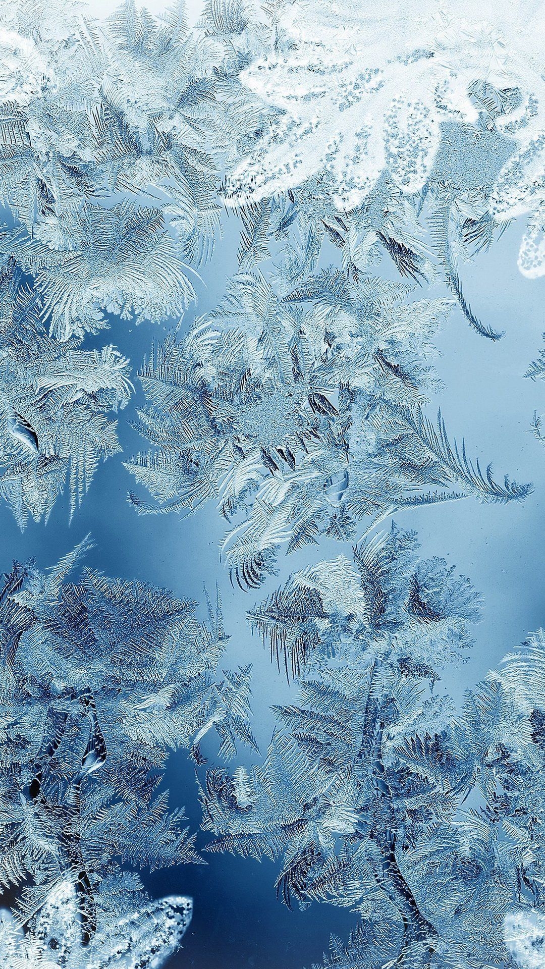 1080x1920 Ice pattern blue snow. Christmas phone wallpaper, Wallpaper, Phone