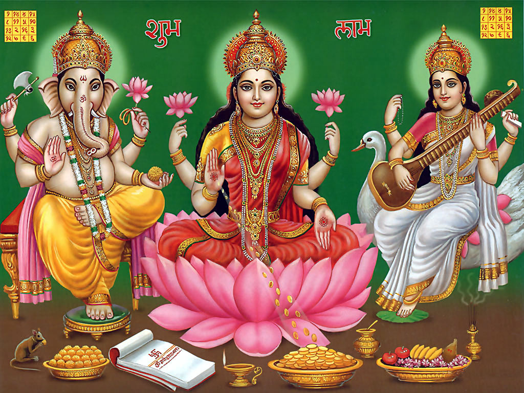 1030x770 Laxmi Ganesh Saraswati Wallpaper Free Laxmi Ganesh Saraswati Background, Desktop