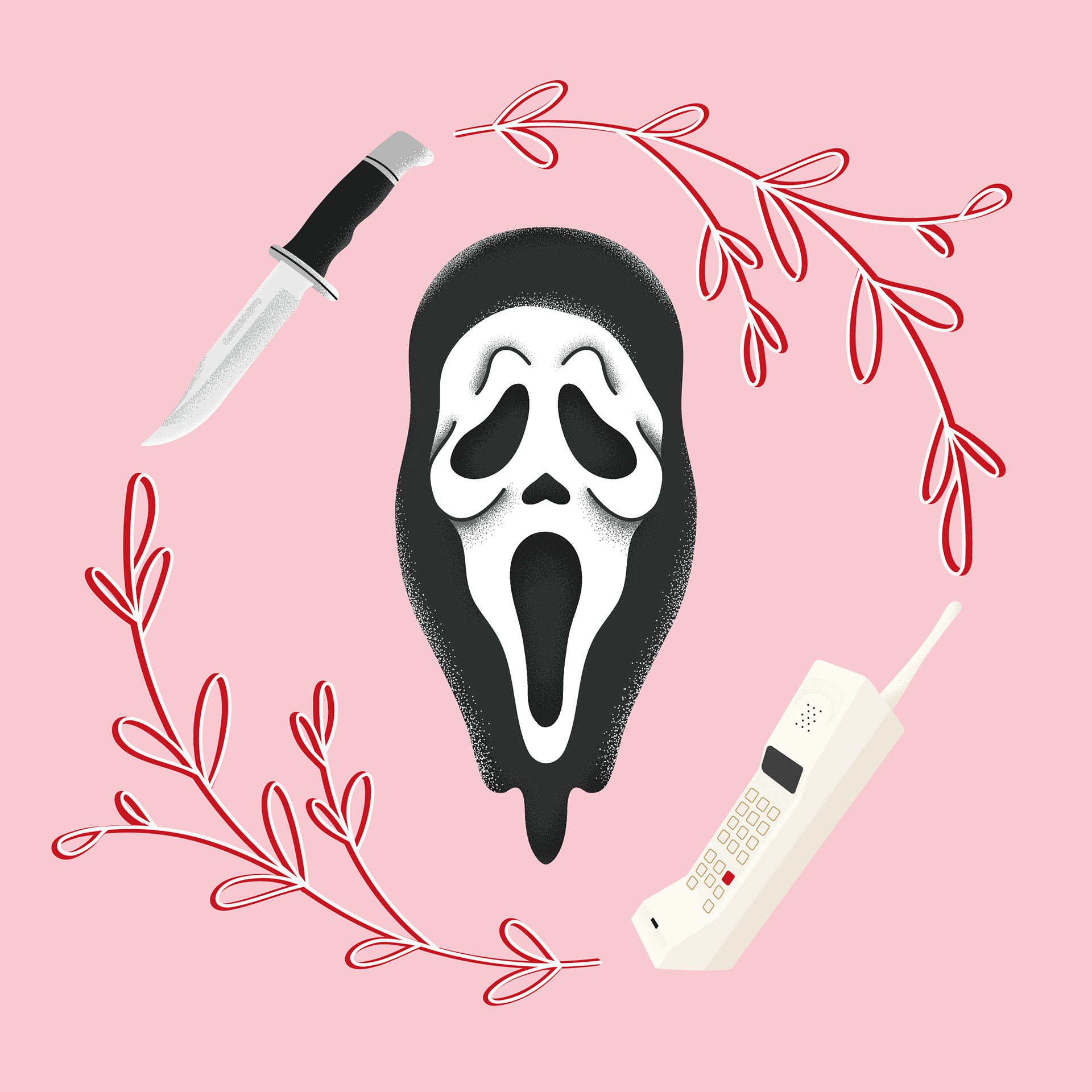 1920x1920 Ghostface (1). Image - Behance, Phone