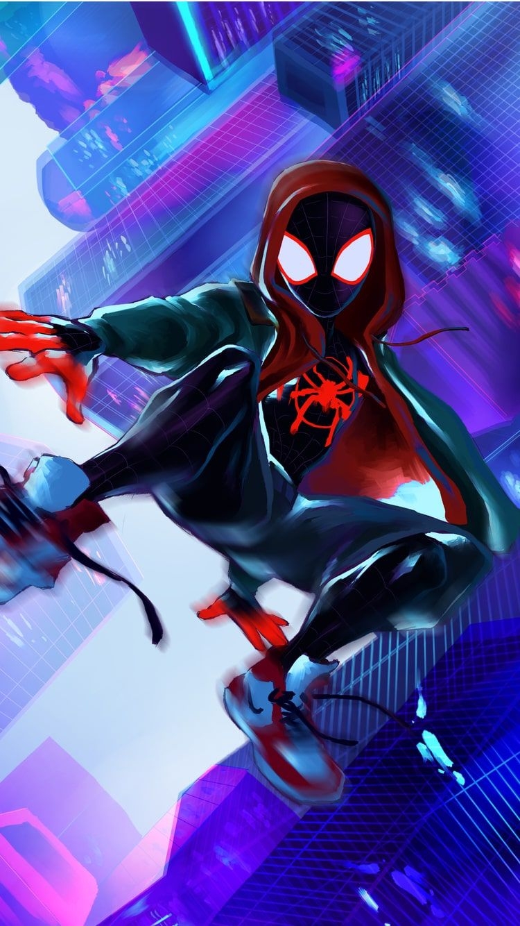 750x1340 Miles Morales Cool Wallpaper Free HD Wallpaper, Phone