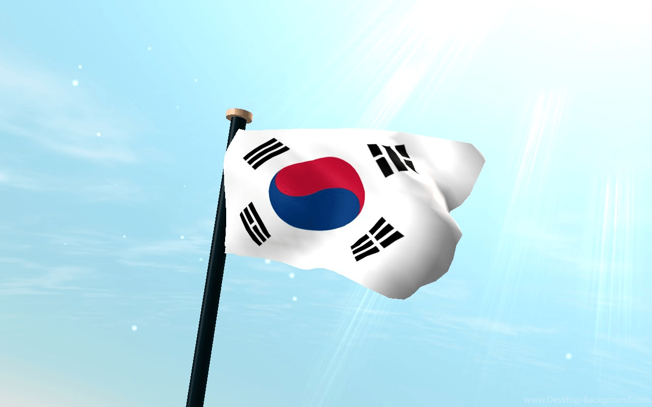 1280x800 South Korea Flag 3D Wallpaper Android Apps On Google Play Desktop, Desktop