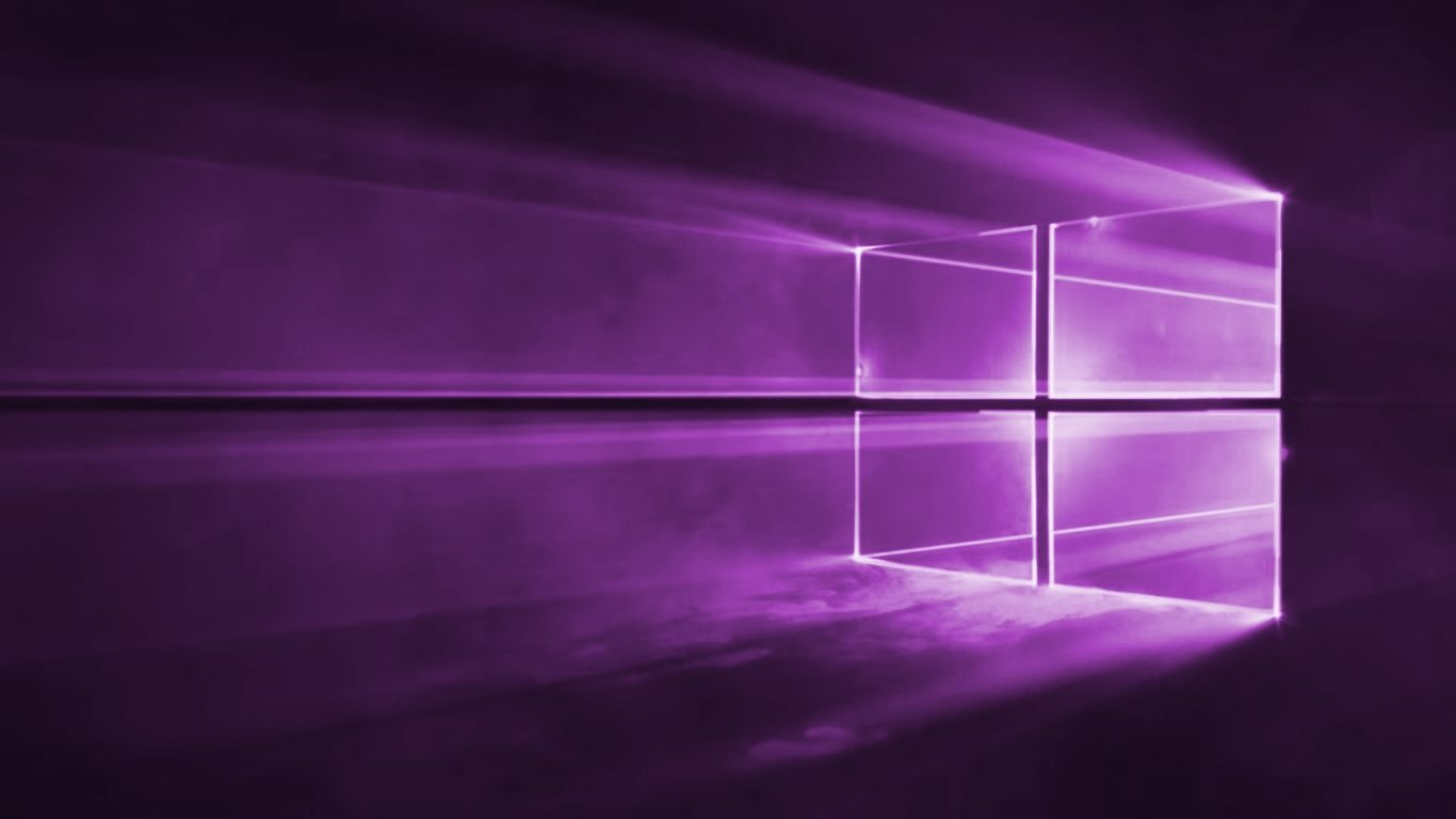 1370x770 Purple Windows Wallpaper, Desktop