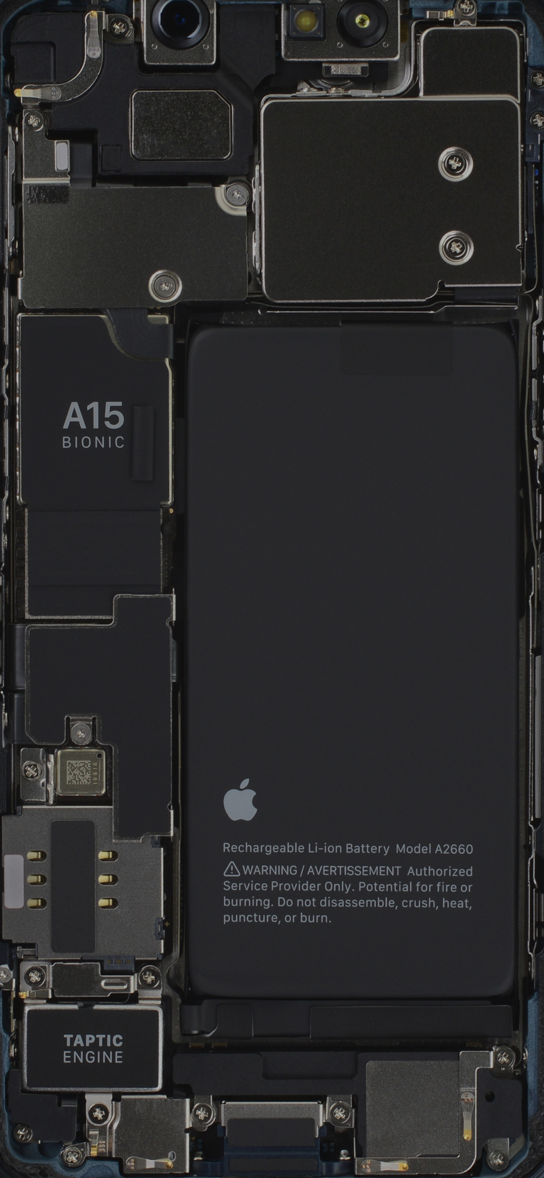 1080x2340 iPhone 13 and iPhone mini Teardown, Phone