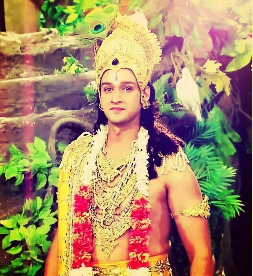 890x960 Saurabh Raaj Jain as Shree Krishna. Lord krishna, Phone