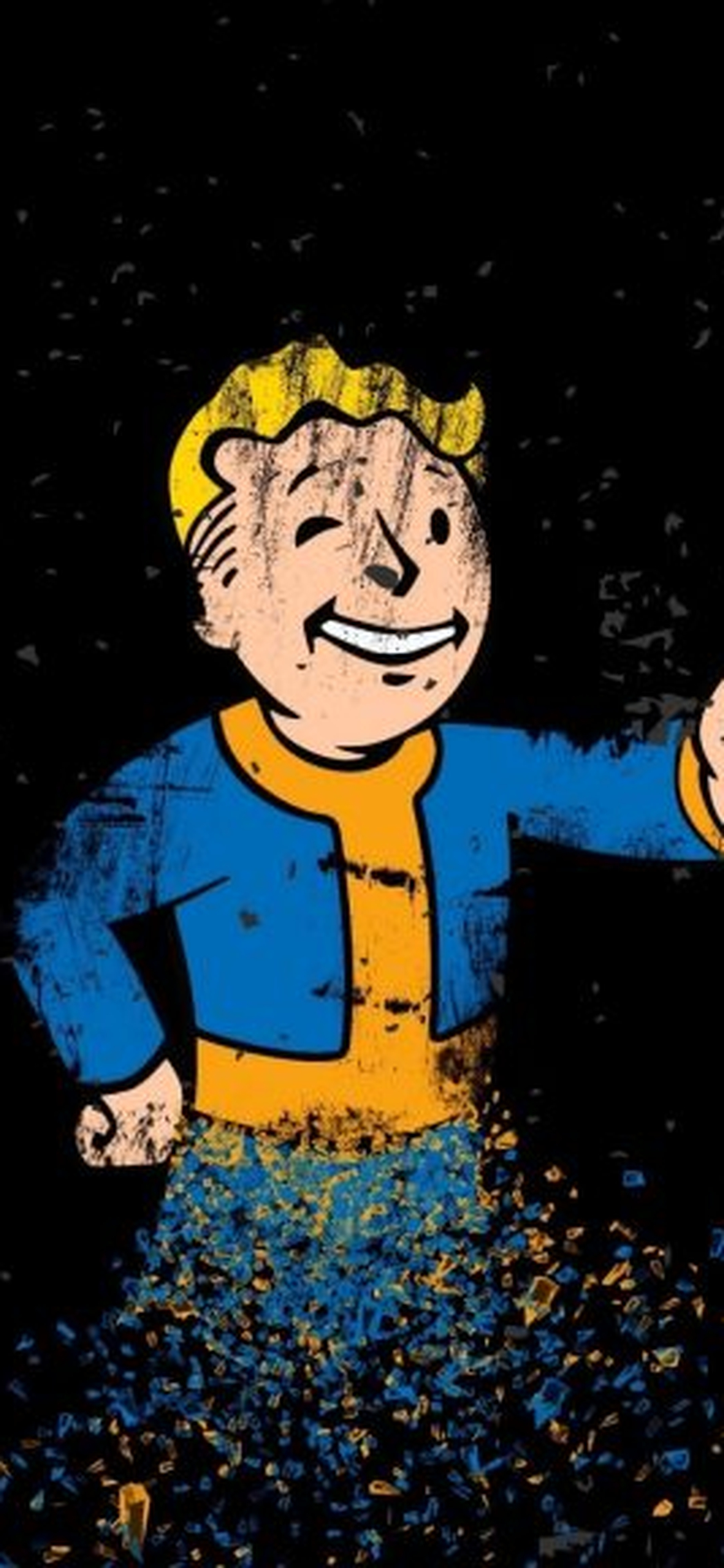 1130x2440 Download Fallout 4 Vault Boy For iPhone X Wallpaper Wallpaper 21 9 Wallpaper & Background Download, Phone