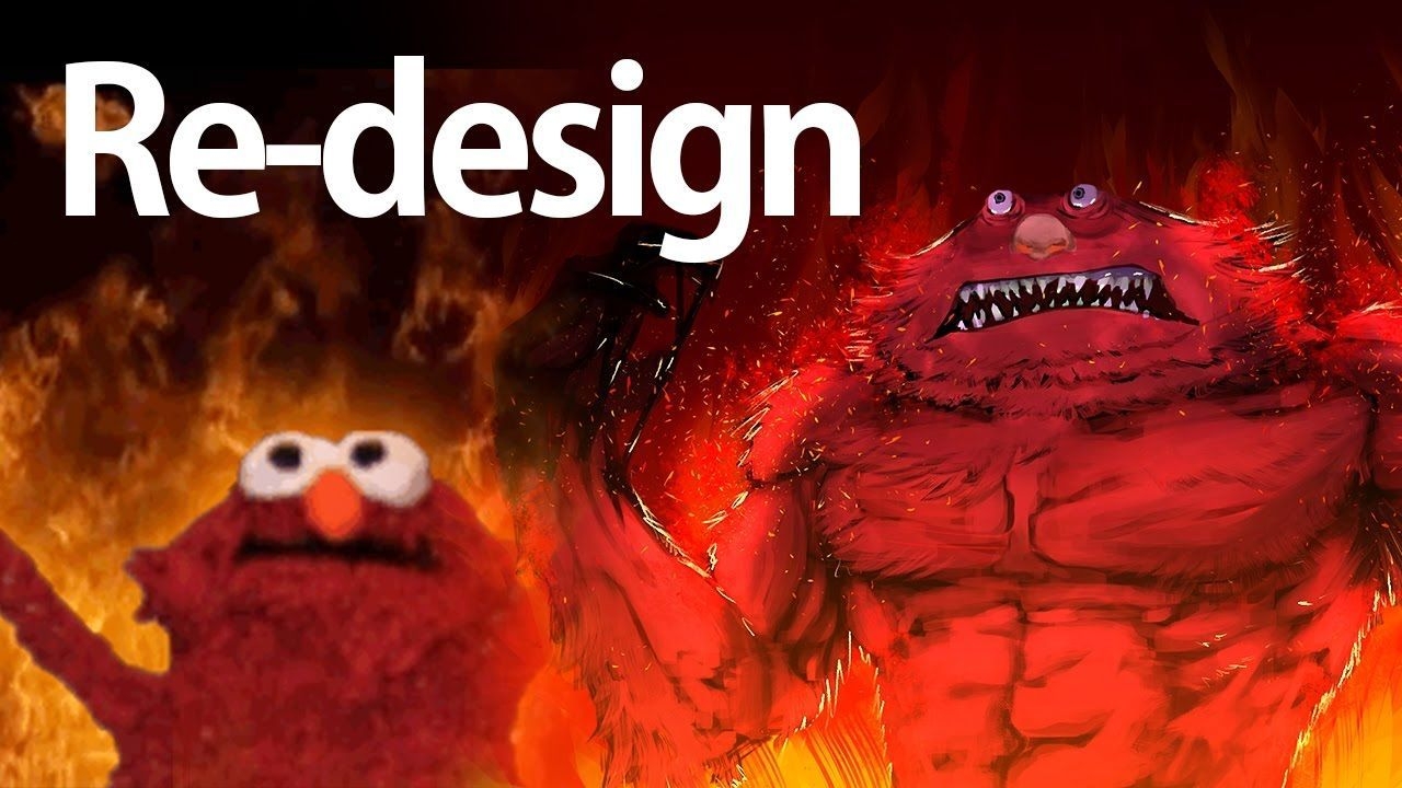 1280x720 Burning Elmo (speedpainting). Concept art characters, Concept art, Art forms, Desktop