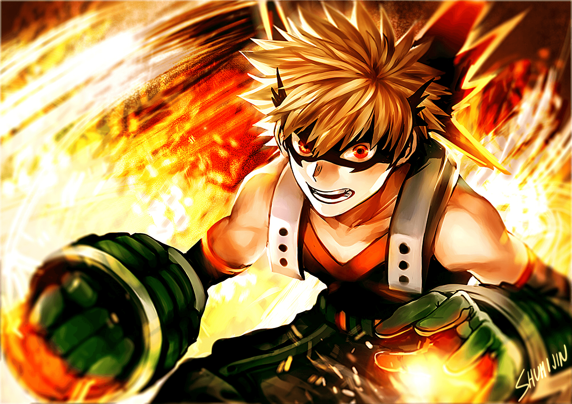 1920x1360 Katsuki Bakugou HD Wallpaper and Background Image, Desktop