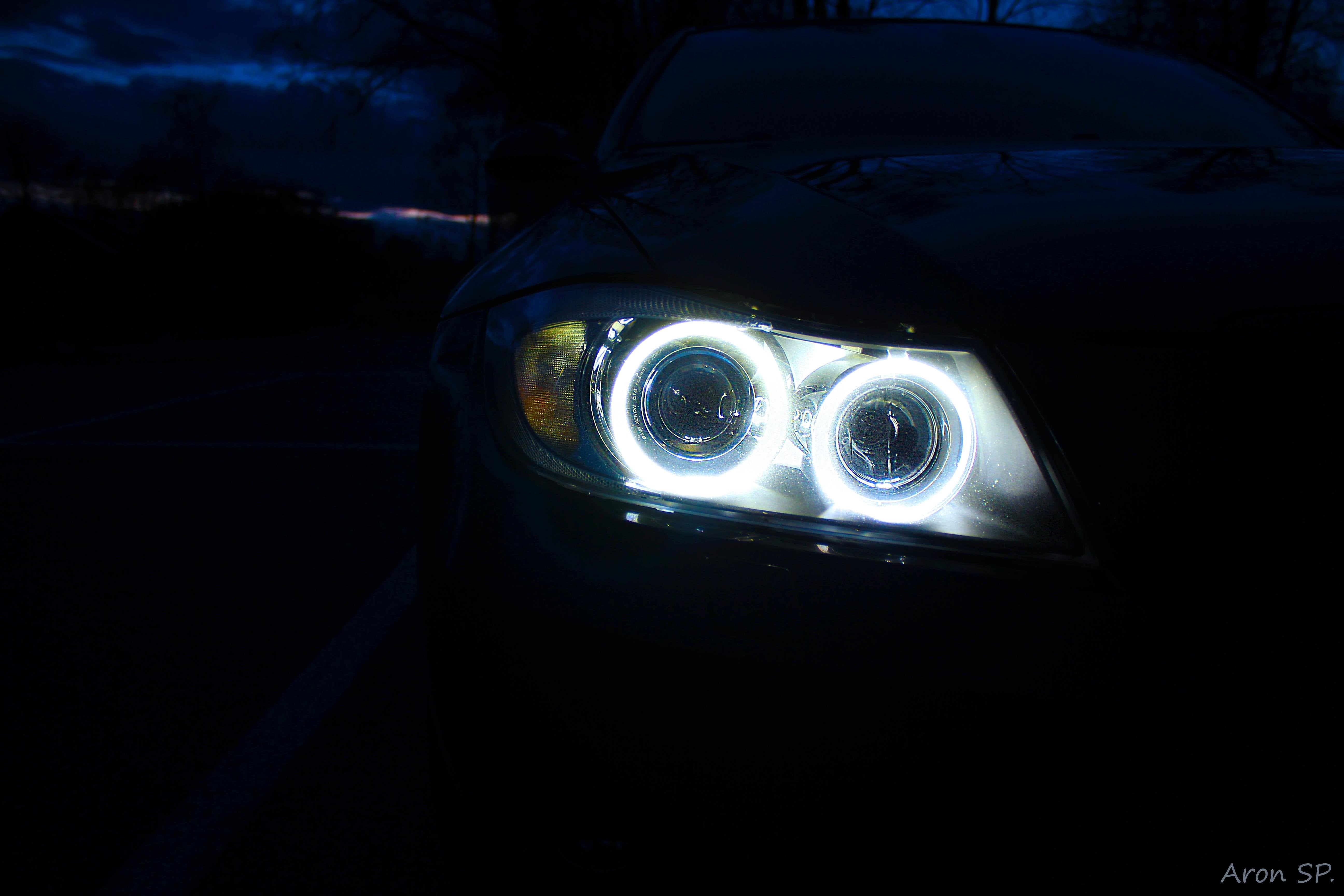 5190x3460 E90 angel eyes wallpaper (OC), Desktop