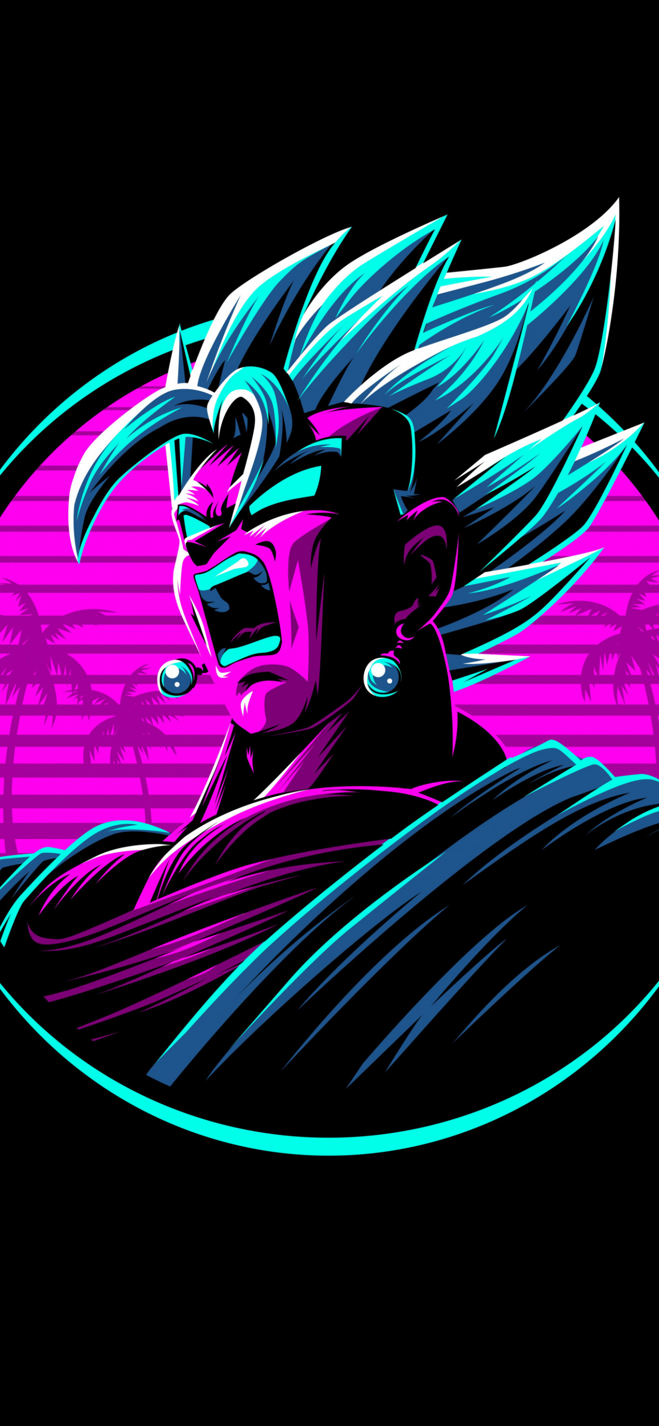 1290x2780 Vegito Wallpaper 4K, Dragon Ball Z, Phone