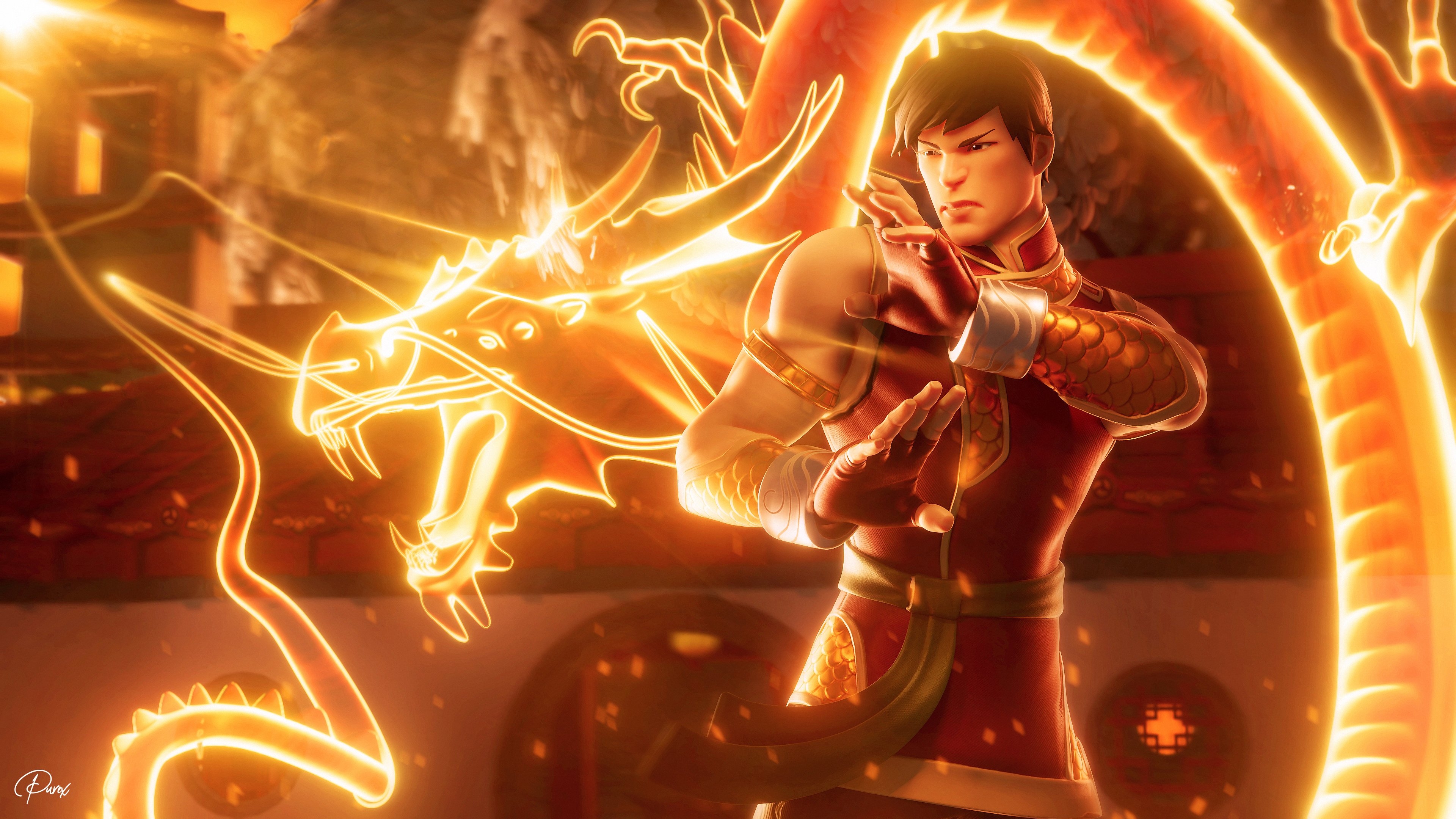 3840x2160 Shang Chi Fortnite Wallpaper, Desktop