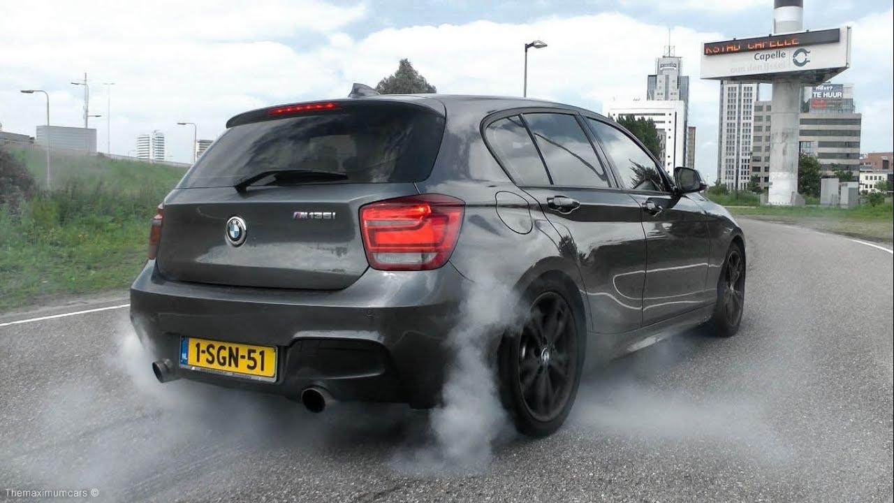 1280x720 Milltek BMW M135i, Accelerations & EPIC BURNOUTS!, Desktop