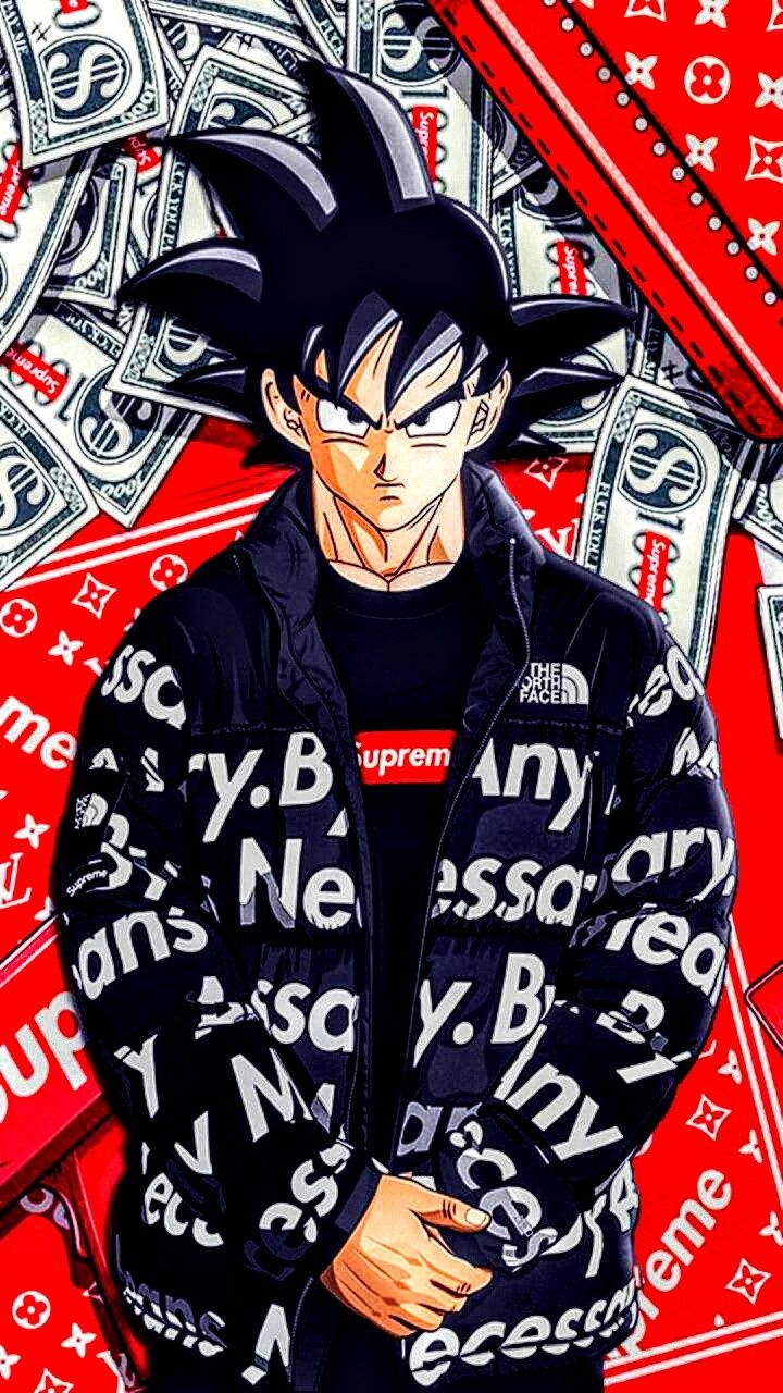 720x1280 Supreme Goku Wallpaper, Phone