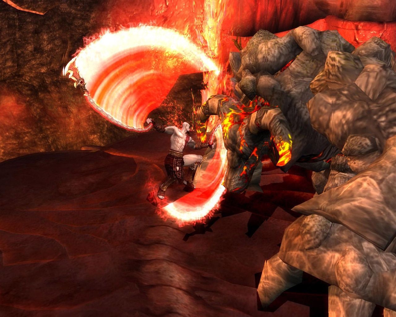 1280x1030 PlayStation 2, God of War II Game Wallpaper  NO.13, Desktop