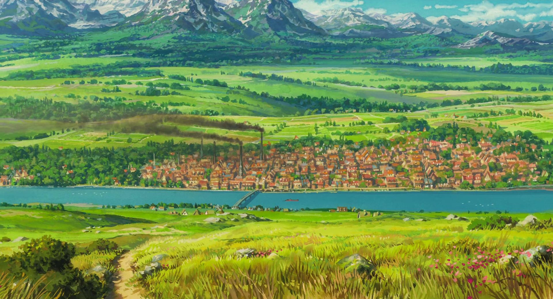 1920x1040 Studio Ghibli Background, Desktop