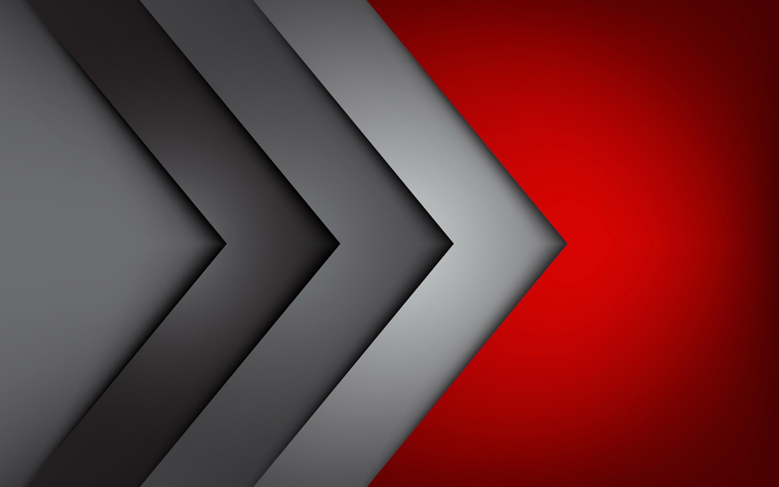 2560x1600 Red and Grey Wallpaper, Desktop