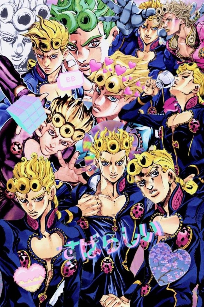 860x1280 Giorno Giovanna wallpaper, Phone