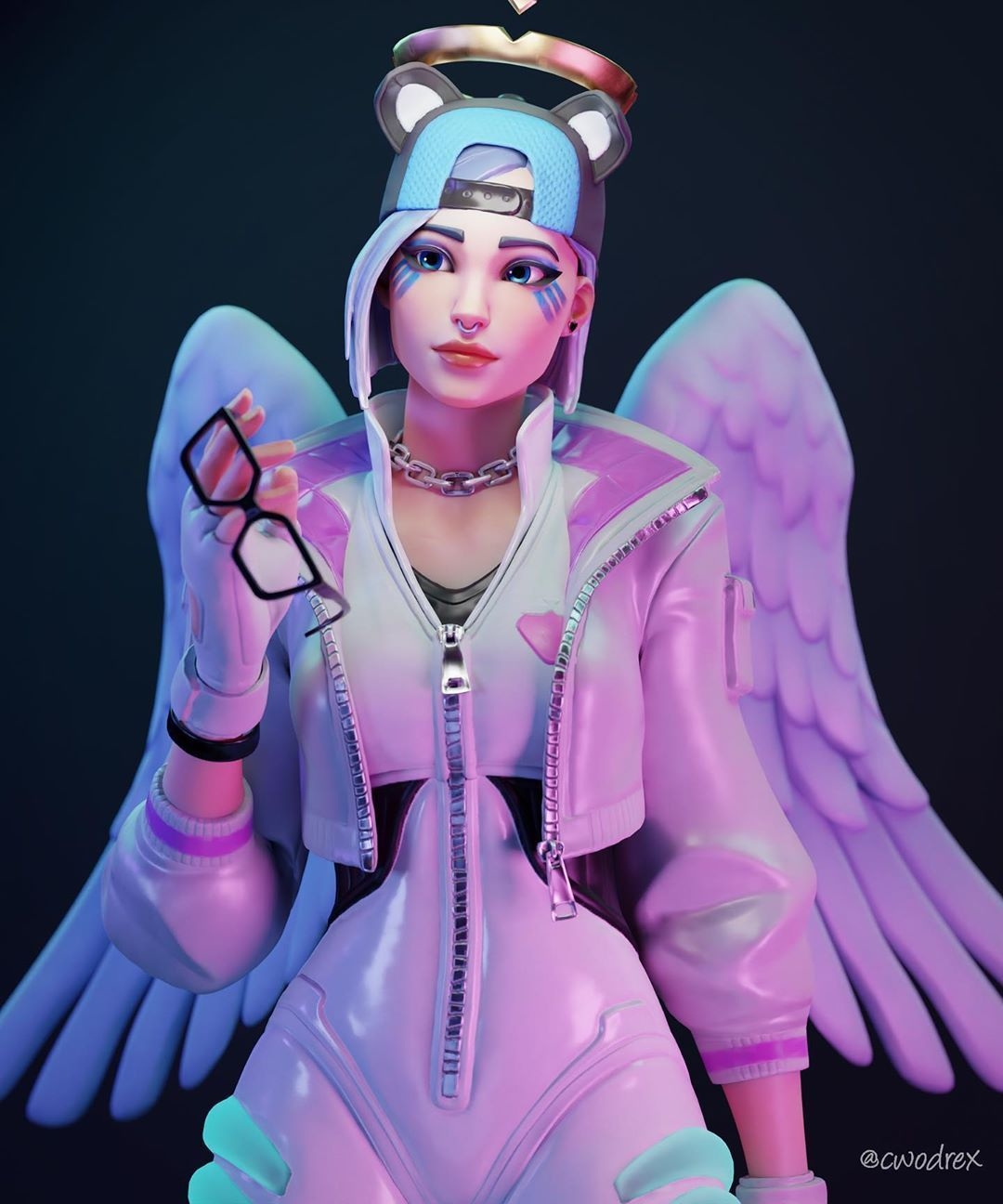 1080x1300 cWodrex on Instagram: Egirl Ark? Egirl Ark!. Support me and my work by using cWodrex in the item shop or b. Best gaming wallpaper, Gaming wallpaper, Gamer pics, Phone