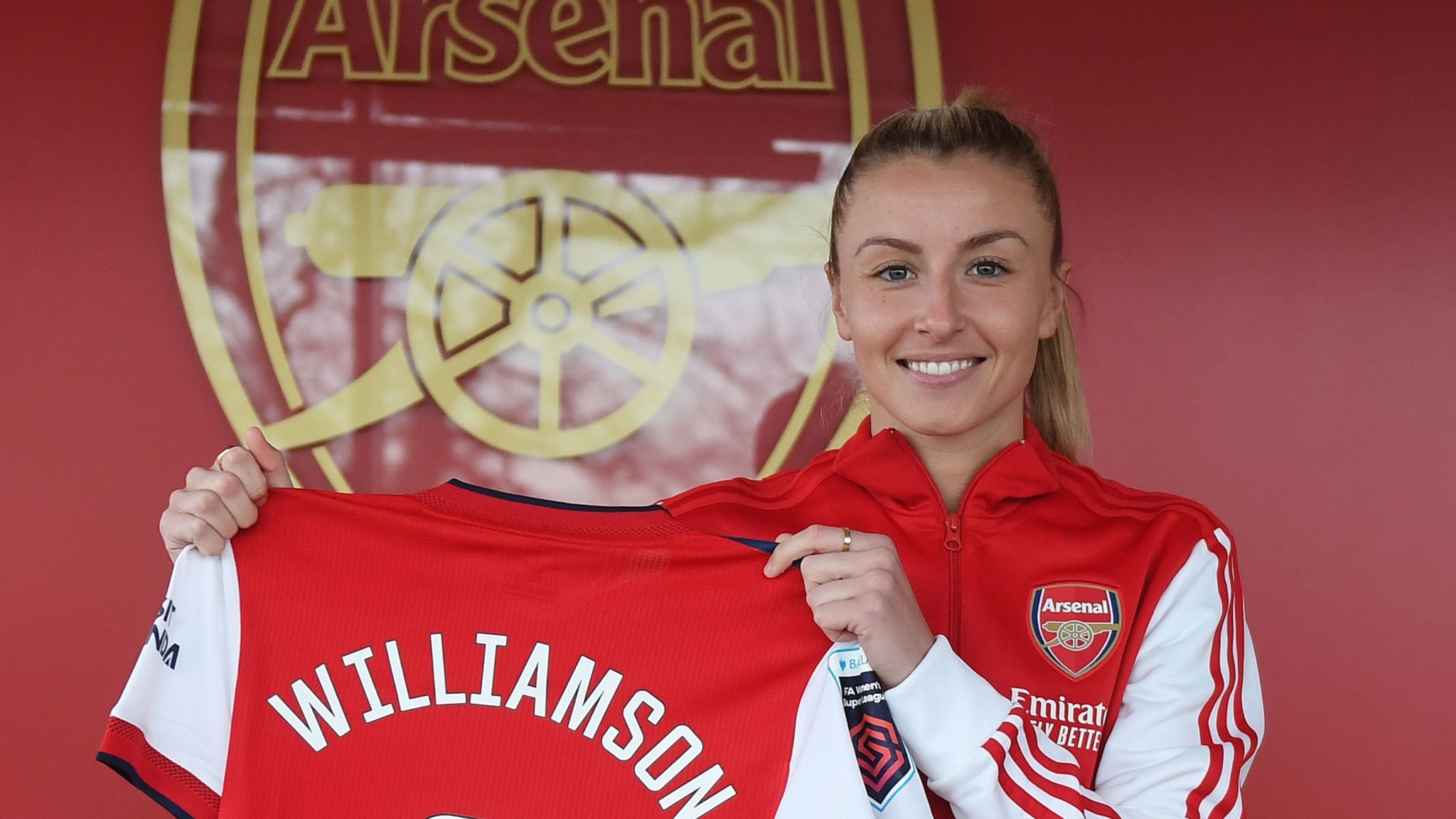 2050x1160 Leah Williamson: Arsenal Women defender says it is 'a dream come true' to sign new contract, Desktop