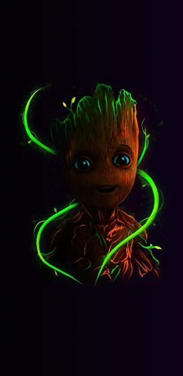 630x1280 Groot Marvel Wallpaper Free Groot Marvel Background, Phone