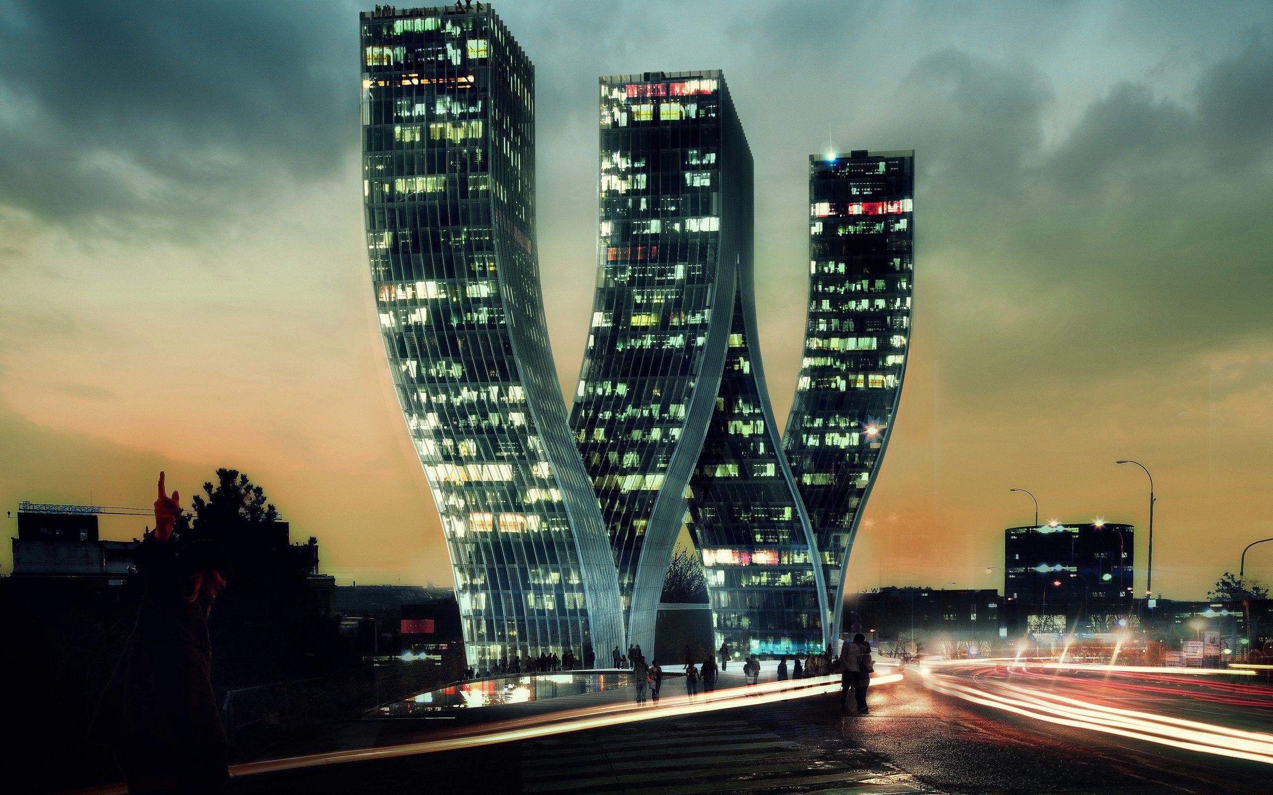 2560x1600 Walter Towers Prague Czech Republic Wallpaper, Desktop