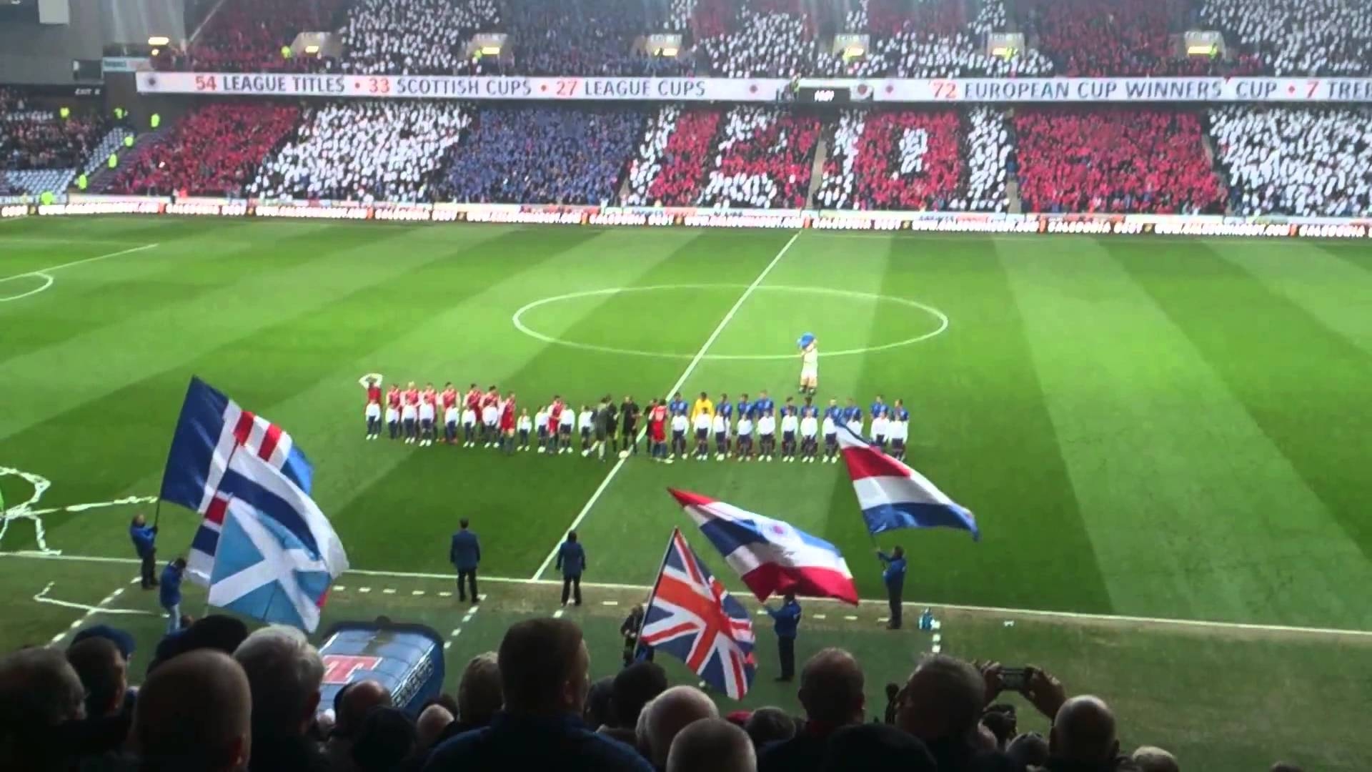 1920x1080 Rangers FC 140 Years Pre Match Atmosphere HD, Desktop