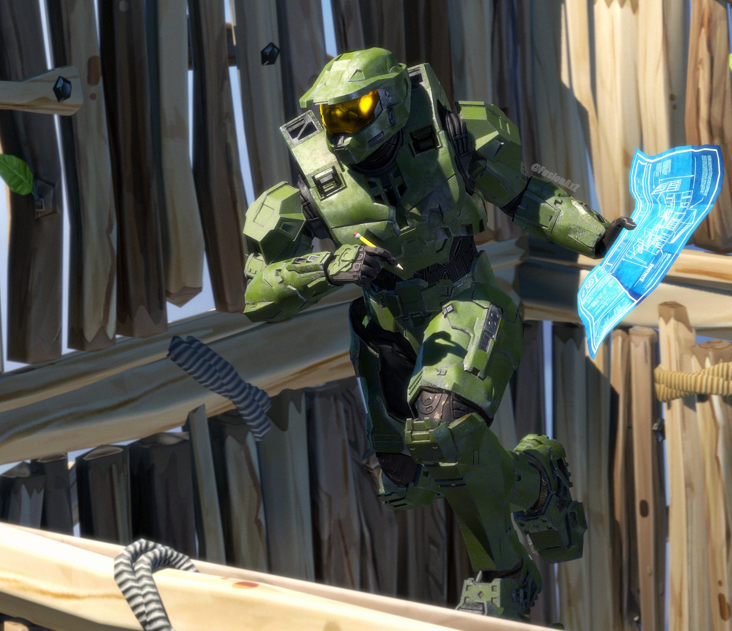 2500x2160 Master Chief Fortnite wallpaper, Desktop