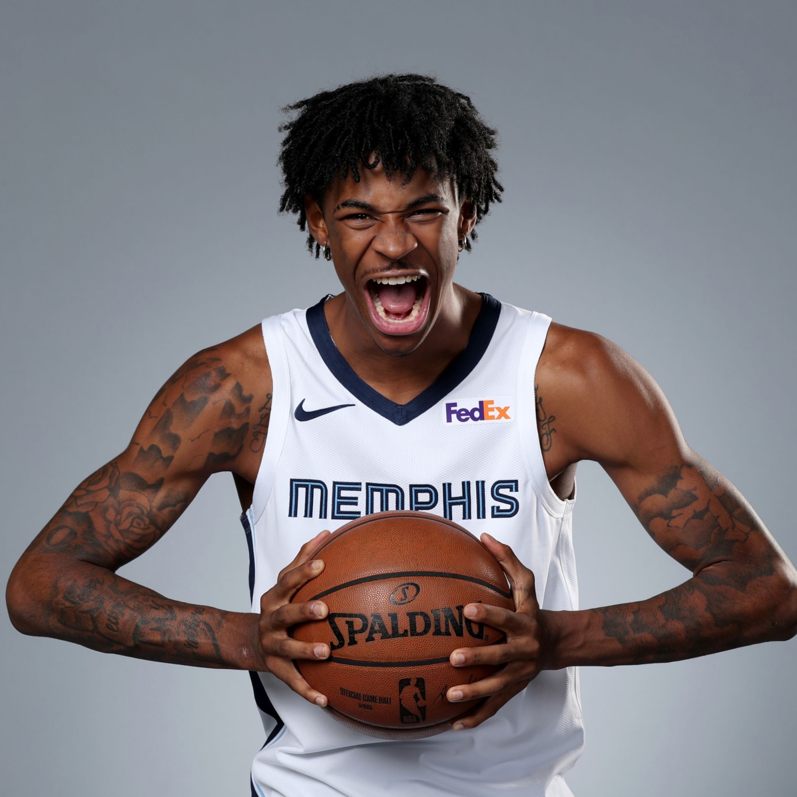 2560x2560 Ja Morant Wallpaper 4K, Basketball player, Phone