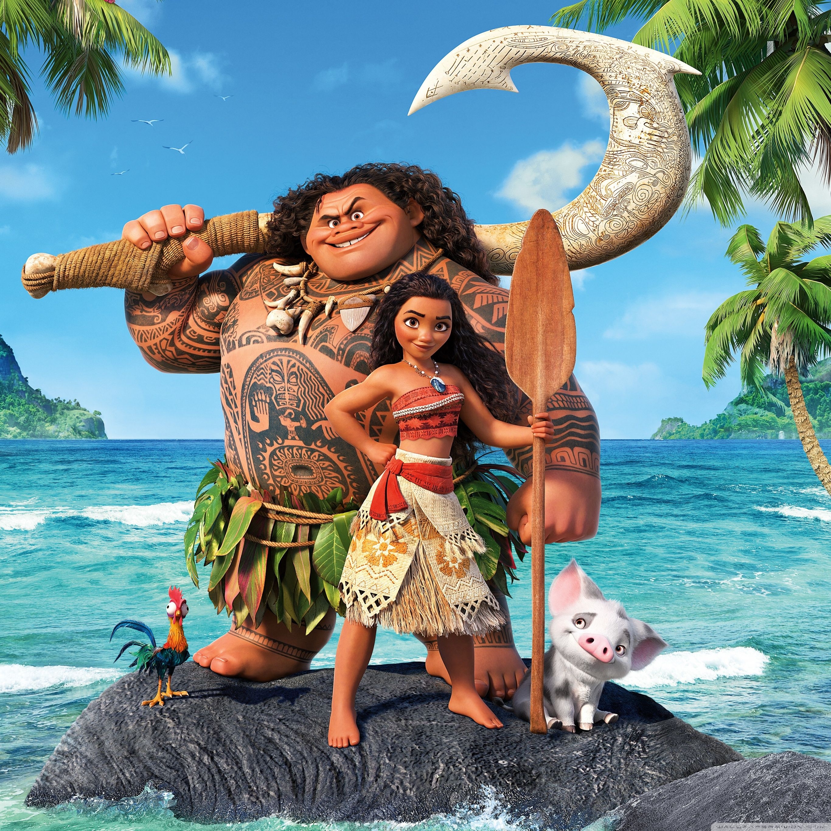 2740x2740 Moana 8K ❤ 4K HD Desktop Wallpaper for 4K Ultra HD TV • Dual, Phone