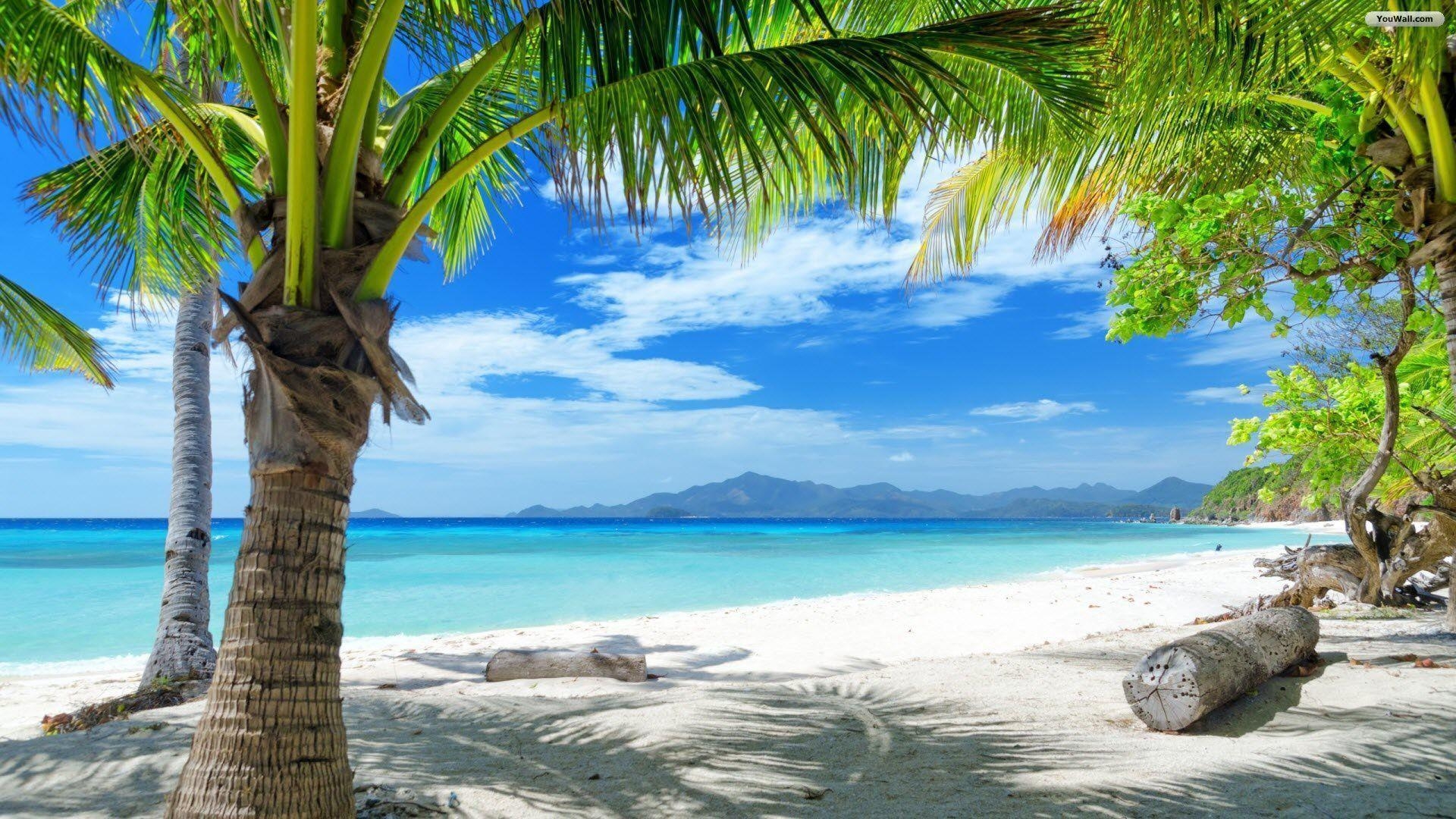 1920x1080 Paradise Beach Desktop Wallpaper. Paradise Beach Picture. Cool, Desktop