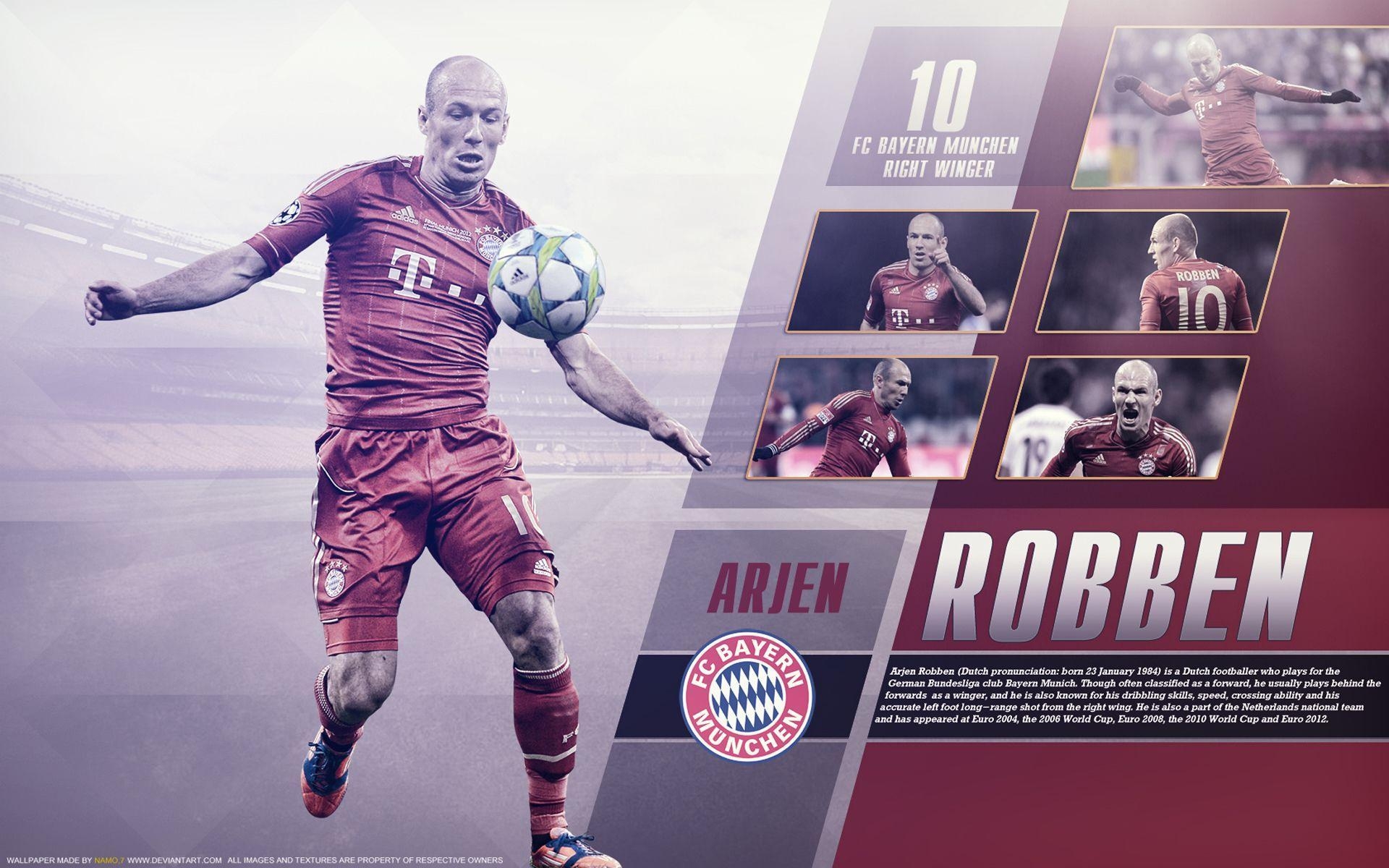 1920x1200 Robben HD Football Wallpaper, Desktop