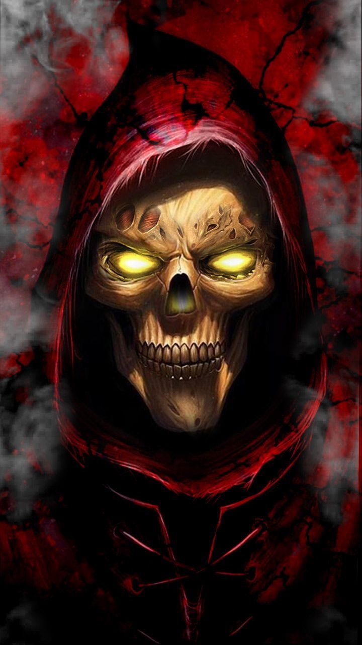 720x1280 Download Free Mobile Phone Wallpaper Death Skull, Phone