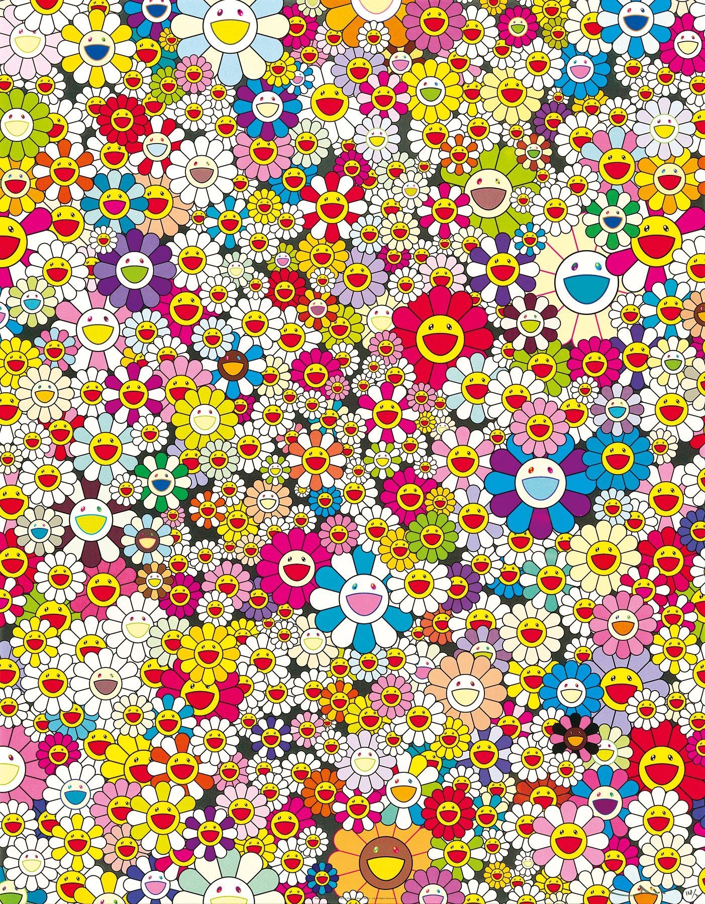 1410x1800 Takashi Murakami. Murakami flower, Takashi murakami, Japanese art, Phone