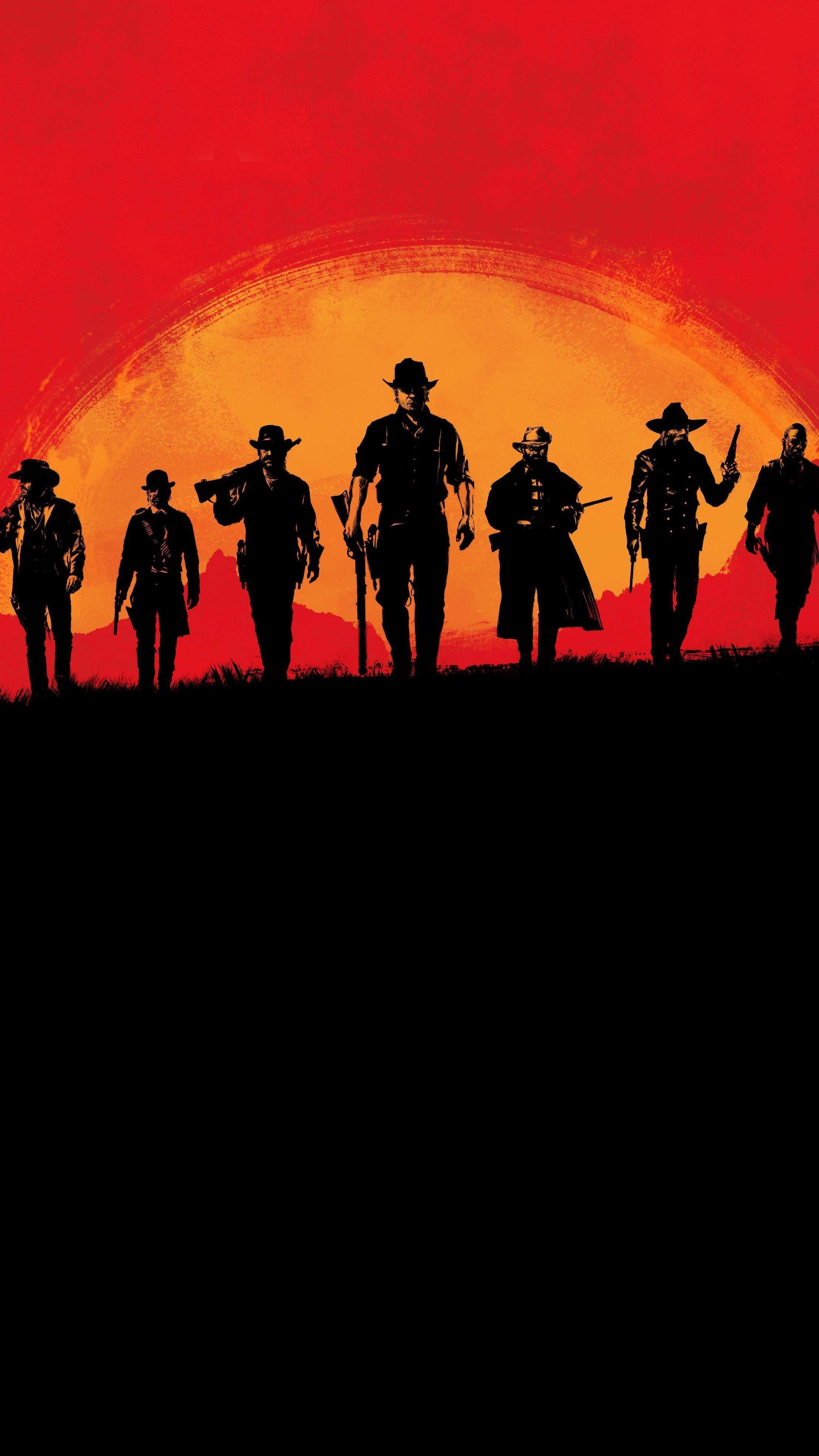 2220x3950 Red Dead Redemption II Phone Wallpaper Free Red Dead, Phone