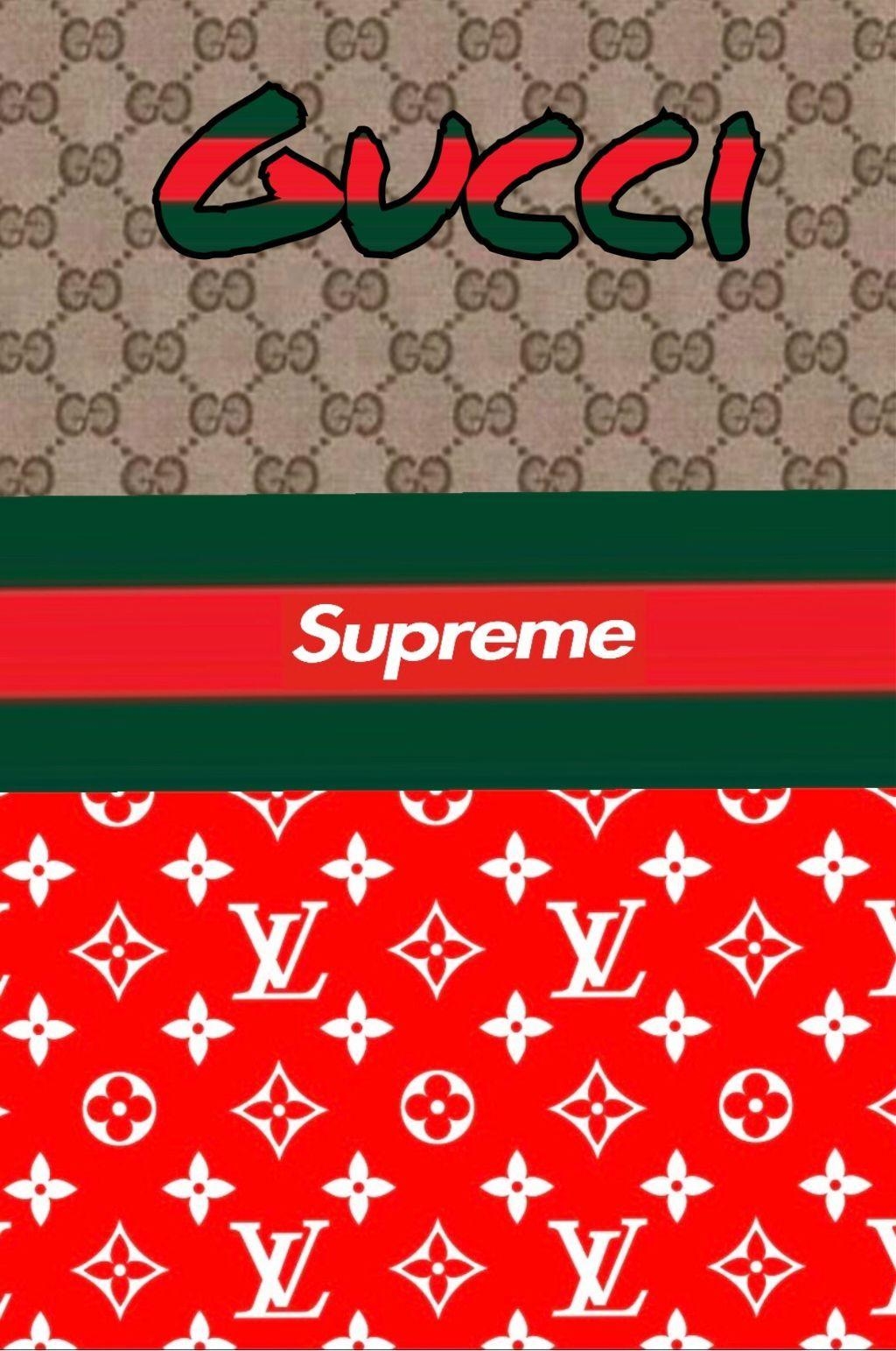 1030x1550 Gucci Louis Vuitton Supreme Wallpaper Many HD Wallpaper, Phone