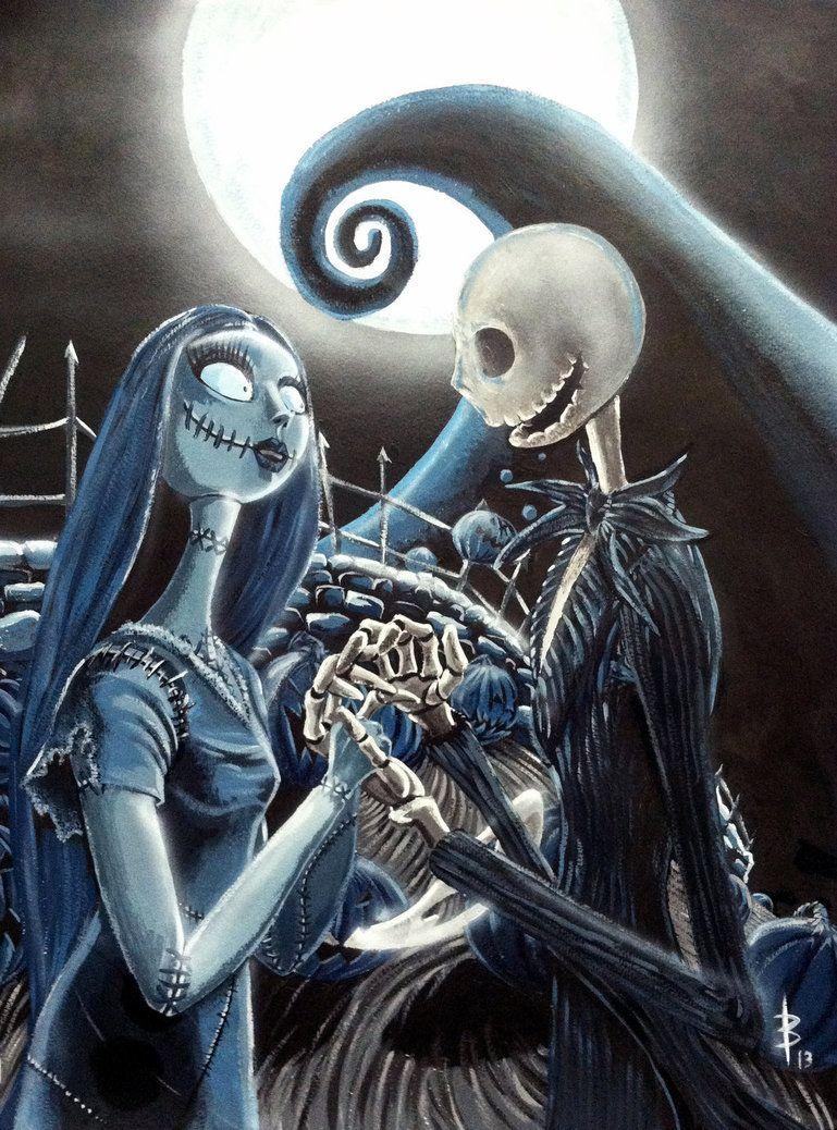 770x1040 jack & sally art Image. Tim Burton and Other, Phone