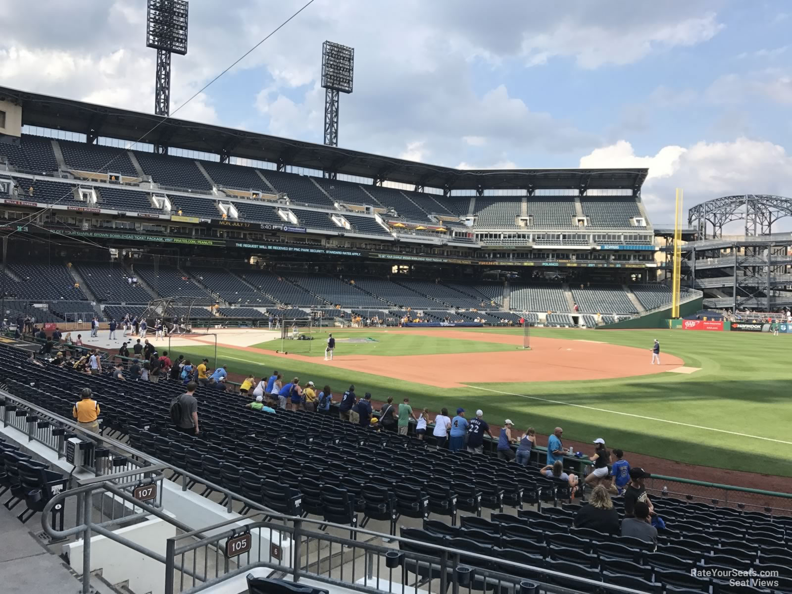 1600x1200 Section 105 at PNC Park, Desktop