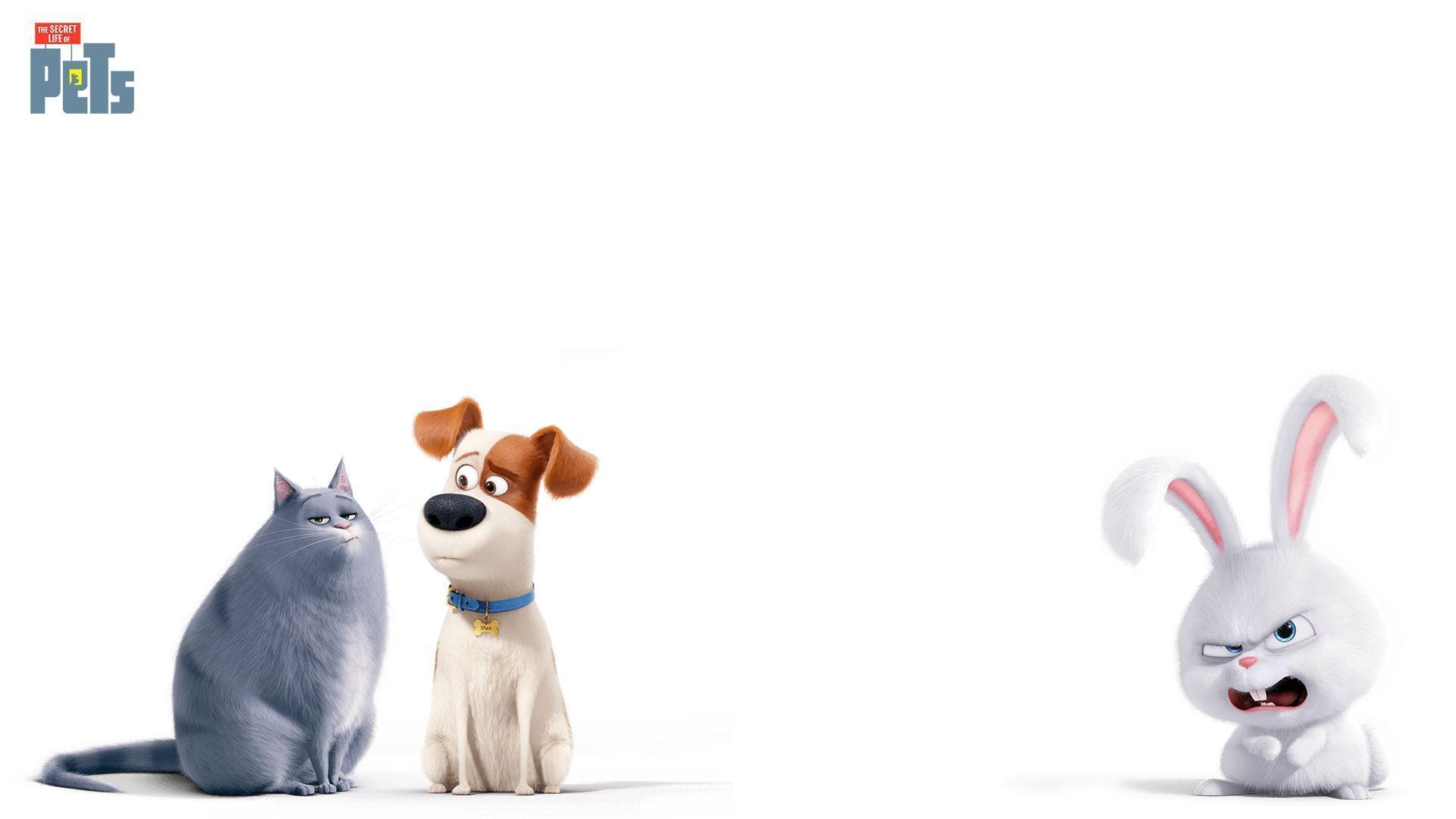 1920x1080 The Secret Life of Pets Snowball and Max Chloe wallpaper HD 2016, Desktop