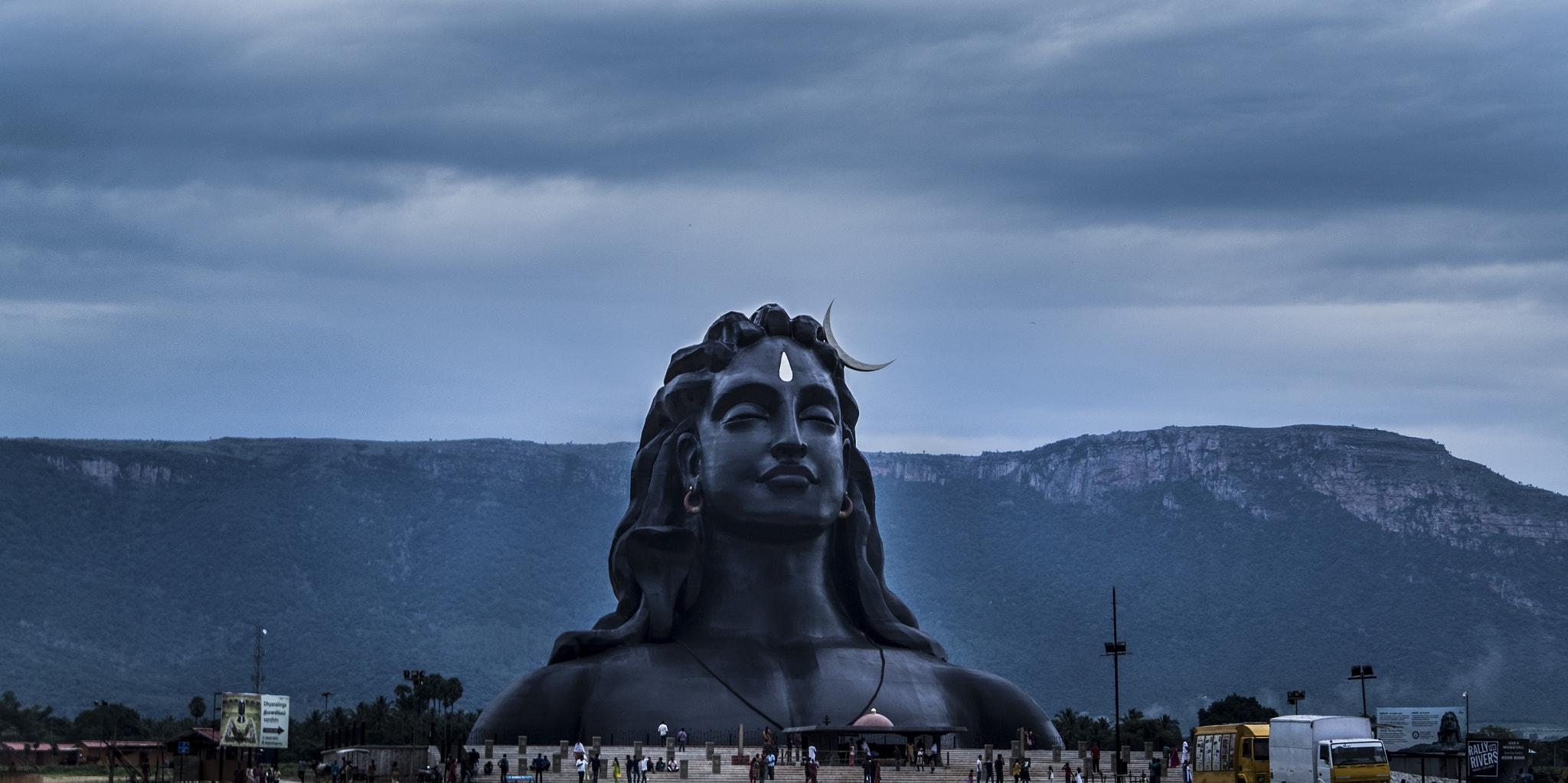 2050x1030 Adiyogi Shiva Statue in Coimbatore.reddit.com, Desktop