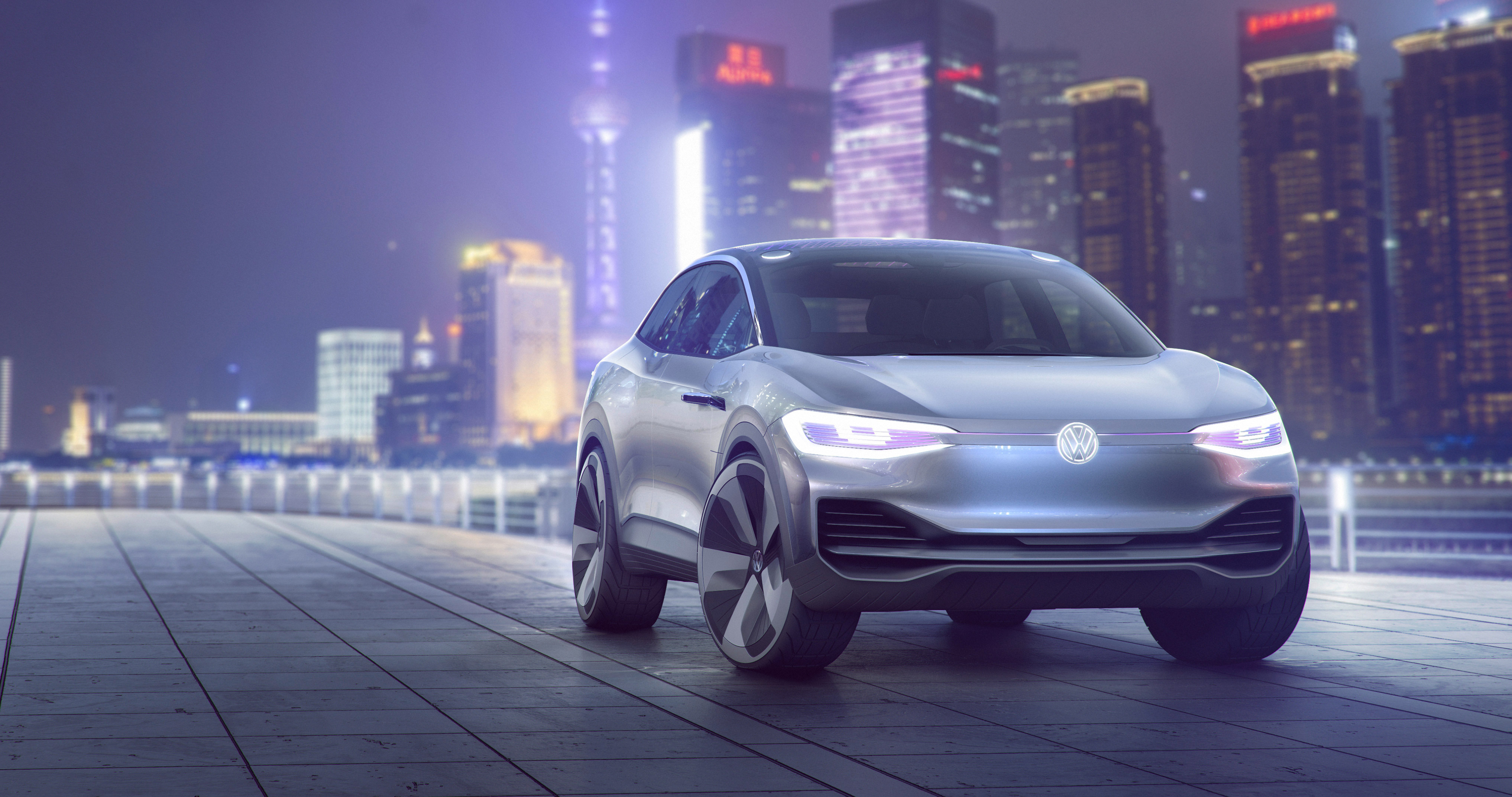 4070x2150 Volkswagen ID Crozz Concept HD Cars, 4k Wallpaper, Image, Desktop